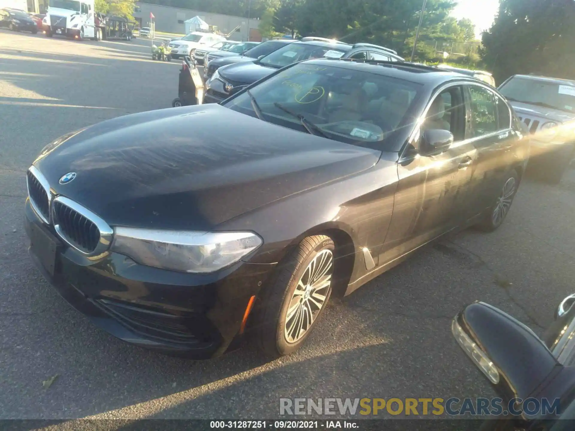 2 Photograph of a damaged car WBAJR7C04LCD14655 BMW 5 SERIES 2020