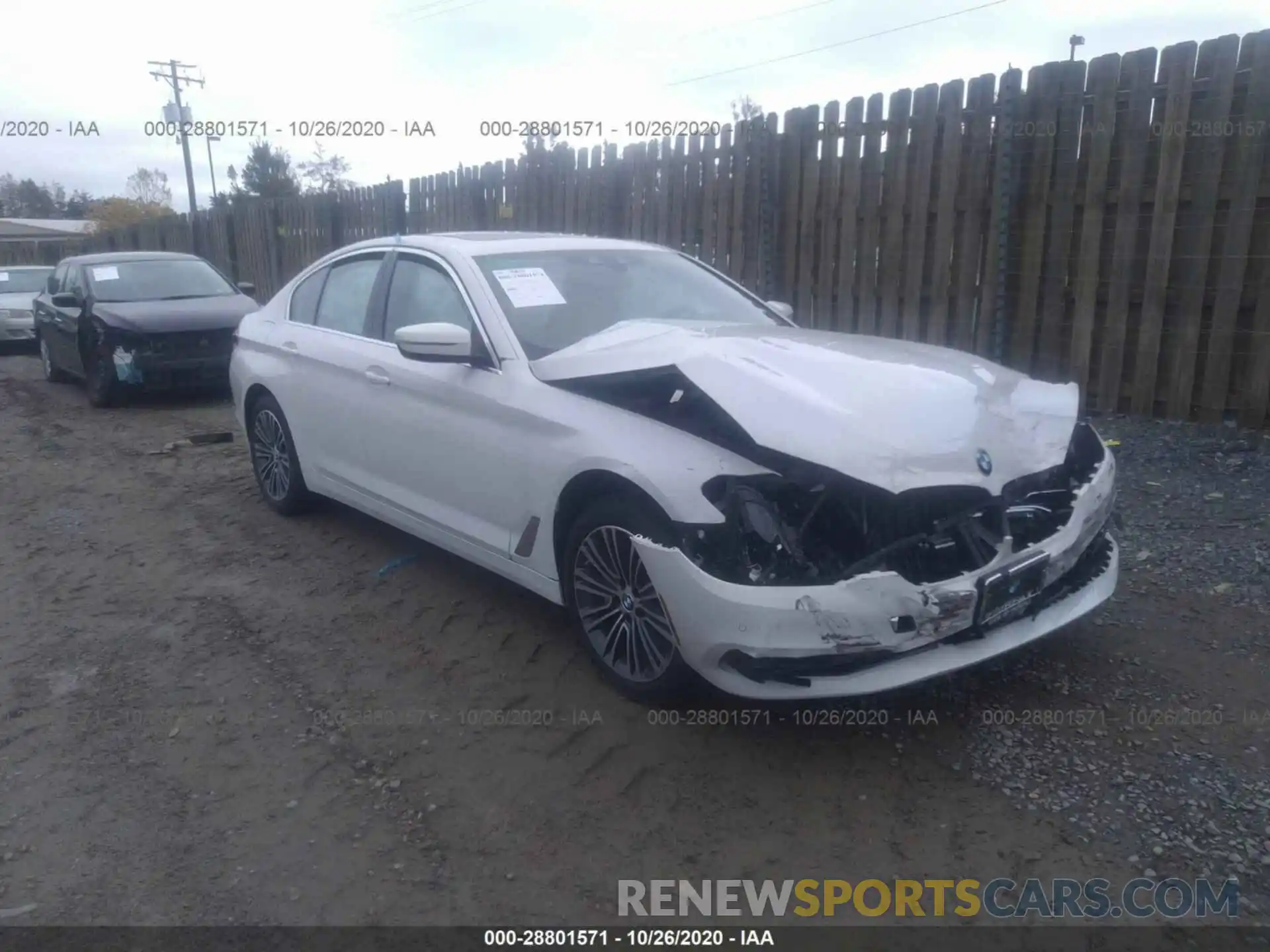 6 Photograph of a damaged car WBAJR7C04LCD98766 BMW 5 SERIES 2020