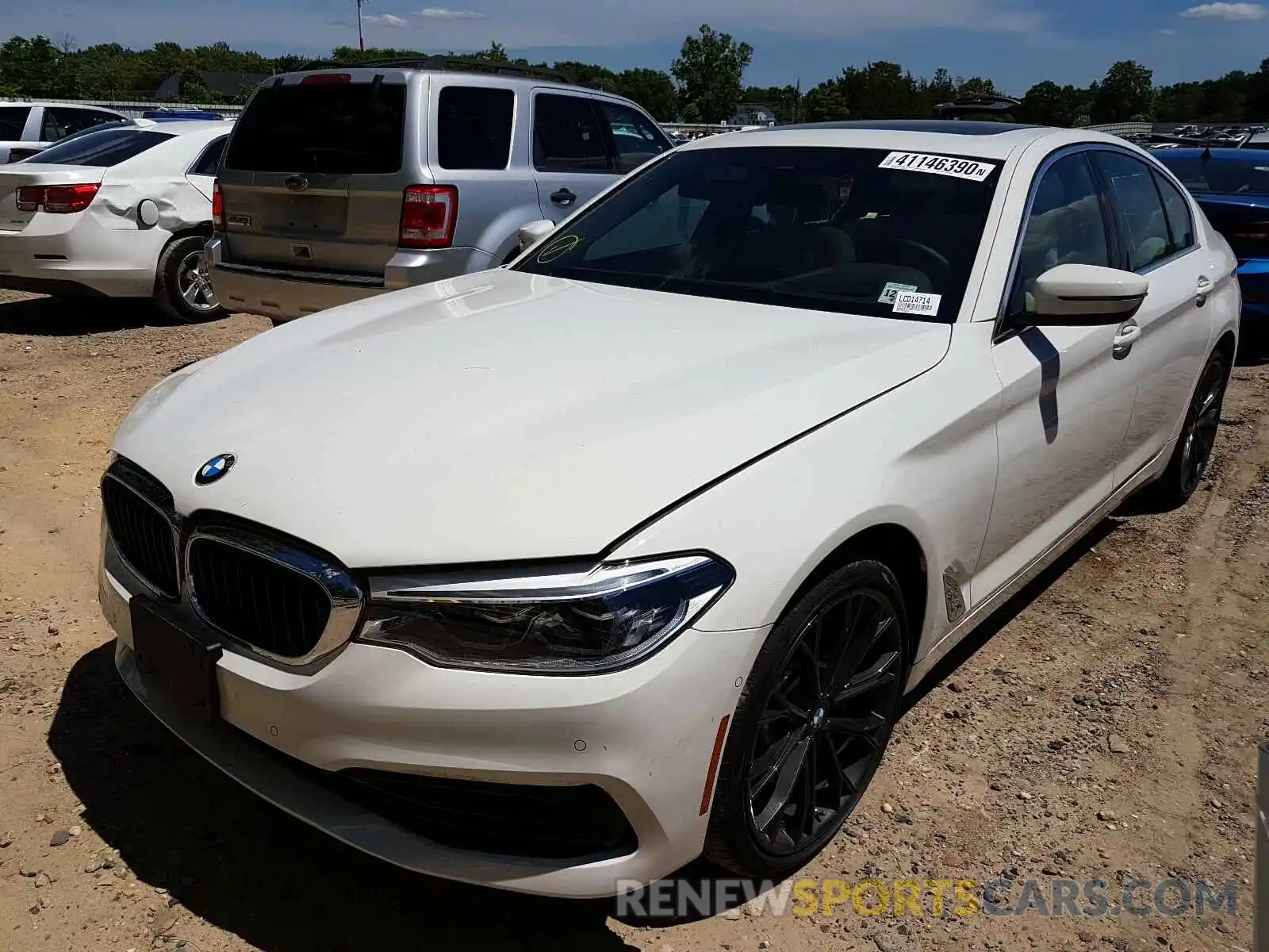 2 Photograph of a damaged car WBAJR7C05LCD14714 BMW 5 SERIES 2020