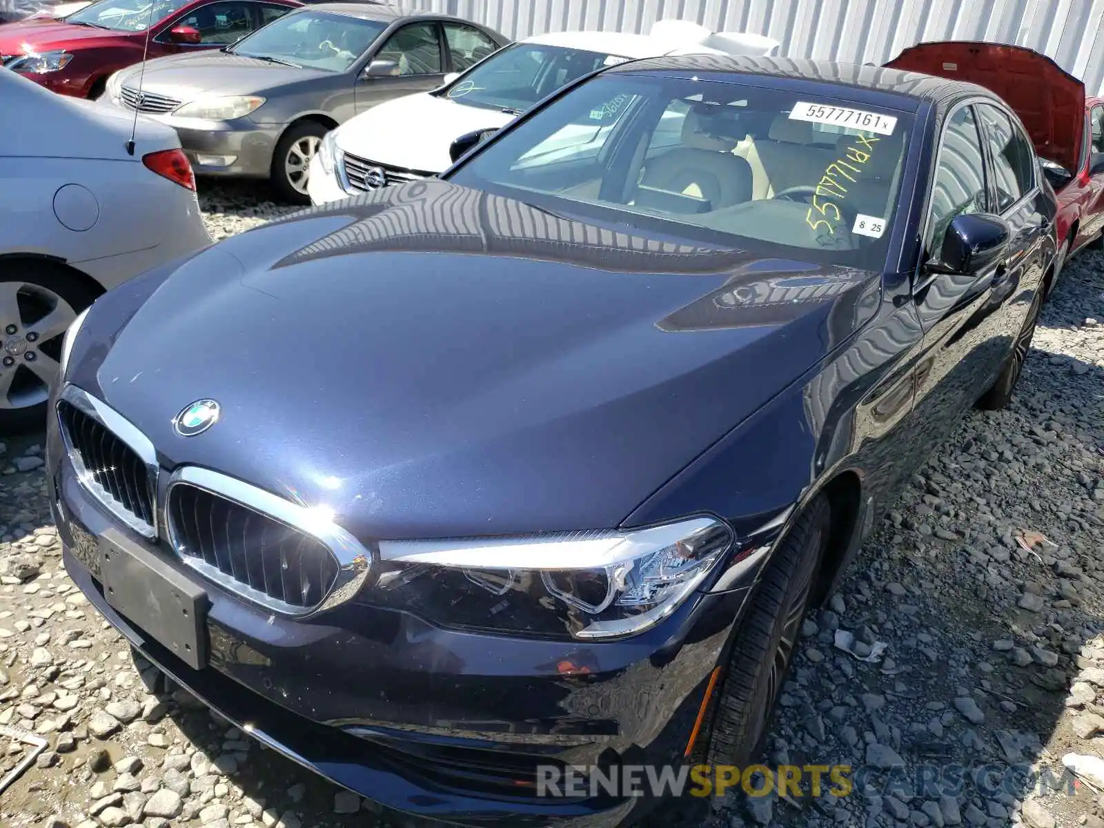 2 Photograph of a damaged car WBAJR7C05LWW66817 BMW 5 SERIES 2020