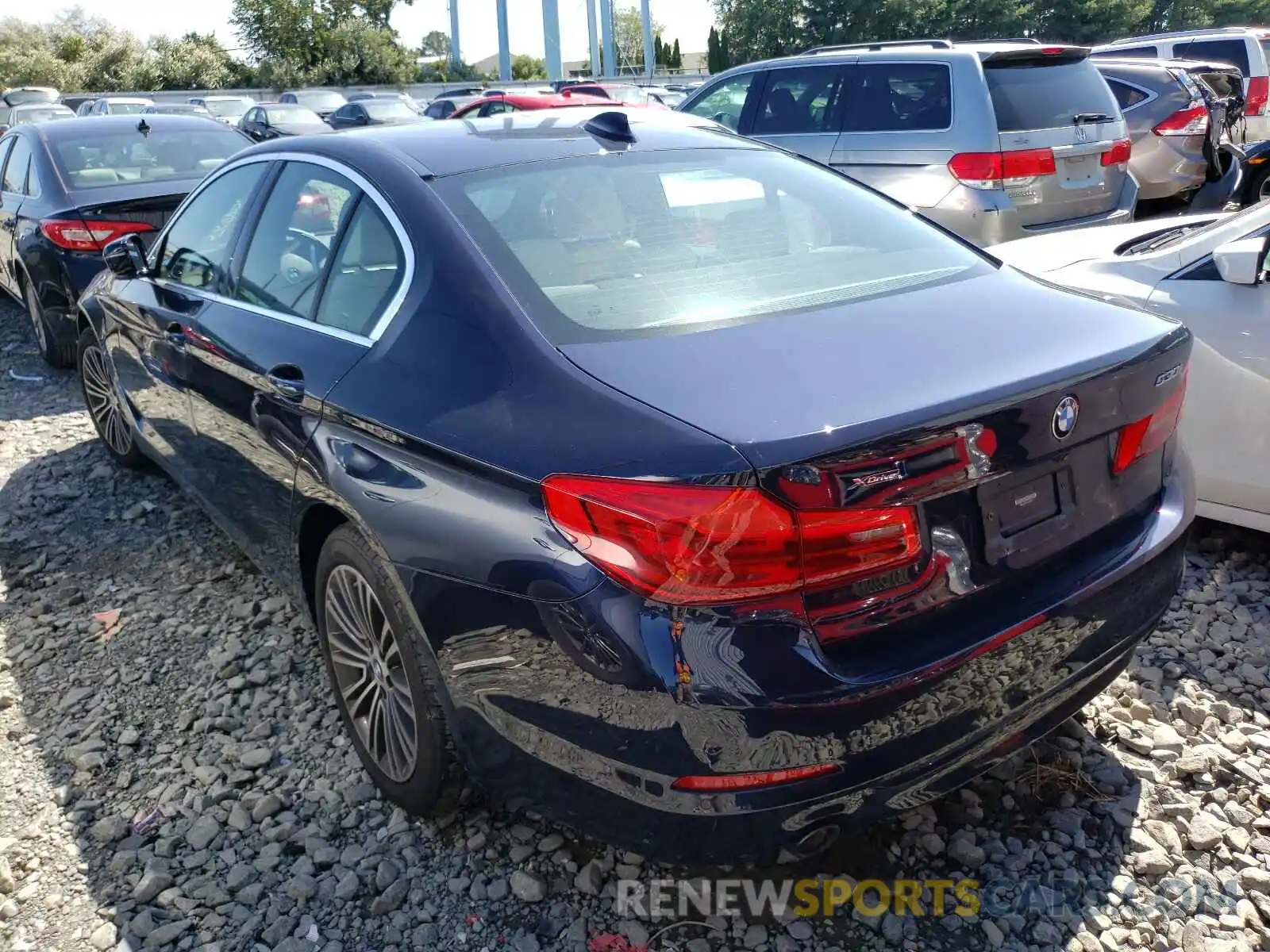 3 Photograph of a damaged car WBAJR7C05LWW66817 BMW 5 SERIES 2020