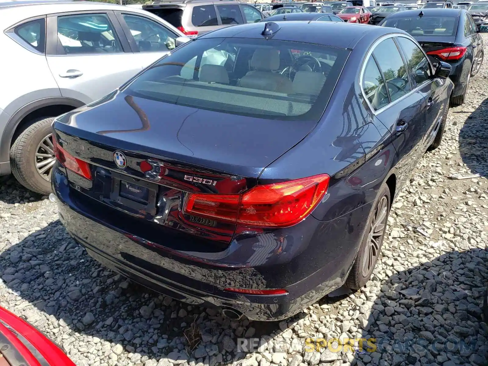 4 Photograph of a damaged car WBAJR7C05LWW66817 BMW 5 SERIES 2020