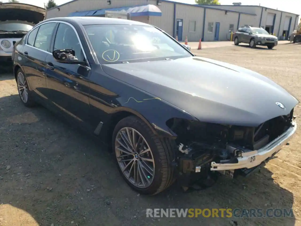 1 Photograph of a damaged car WBAJR7C05LWW79969 BMW 5 SERIES 2020