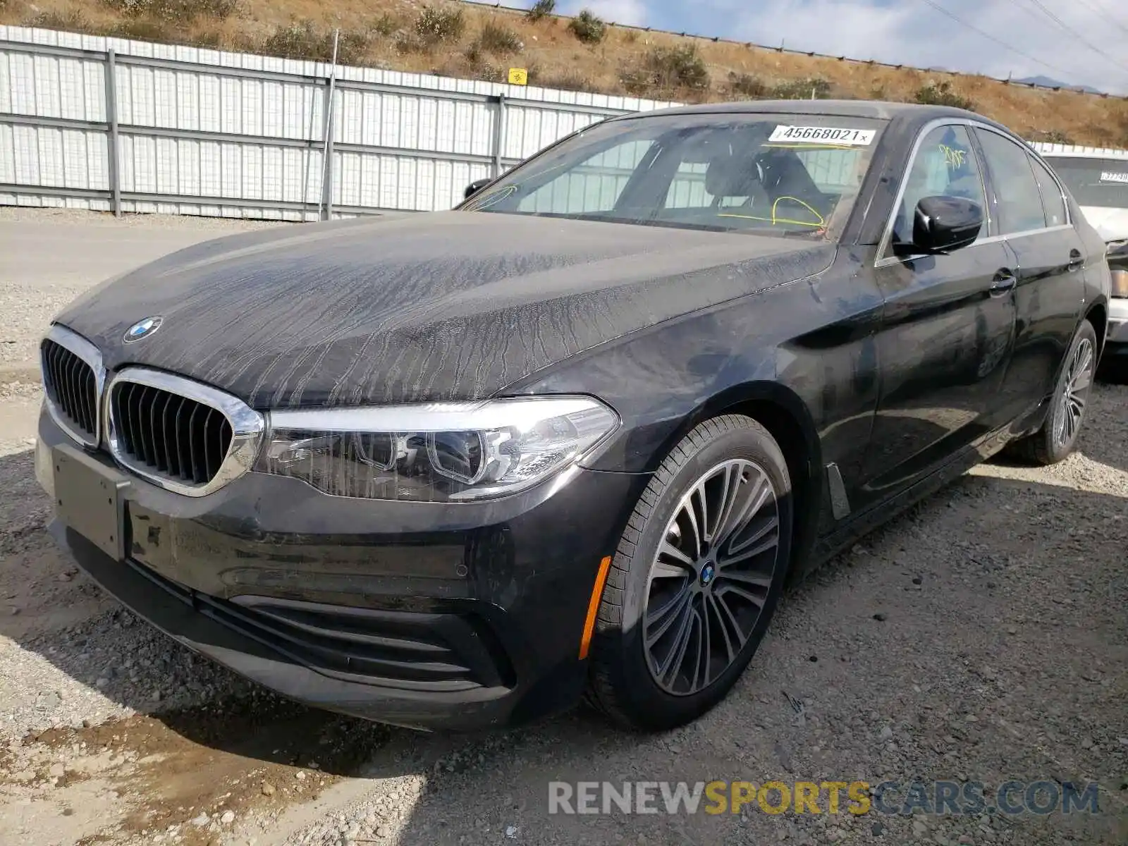 2 Photograph of a damaged car WBAJR7C06LCD10414 BMW 5 SERIES 2020