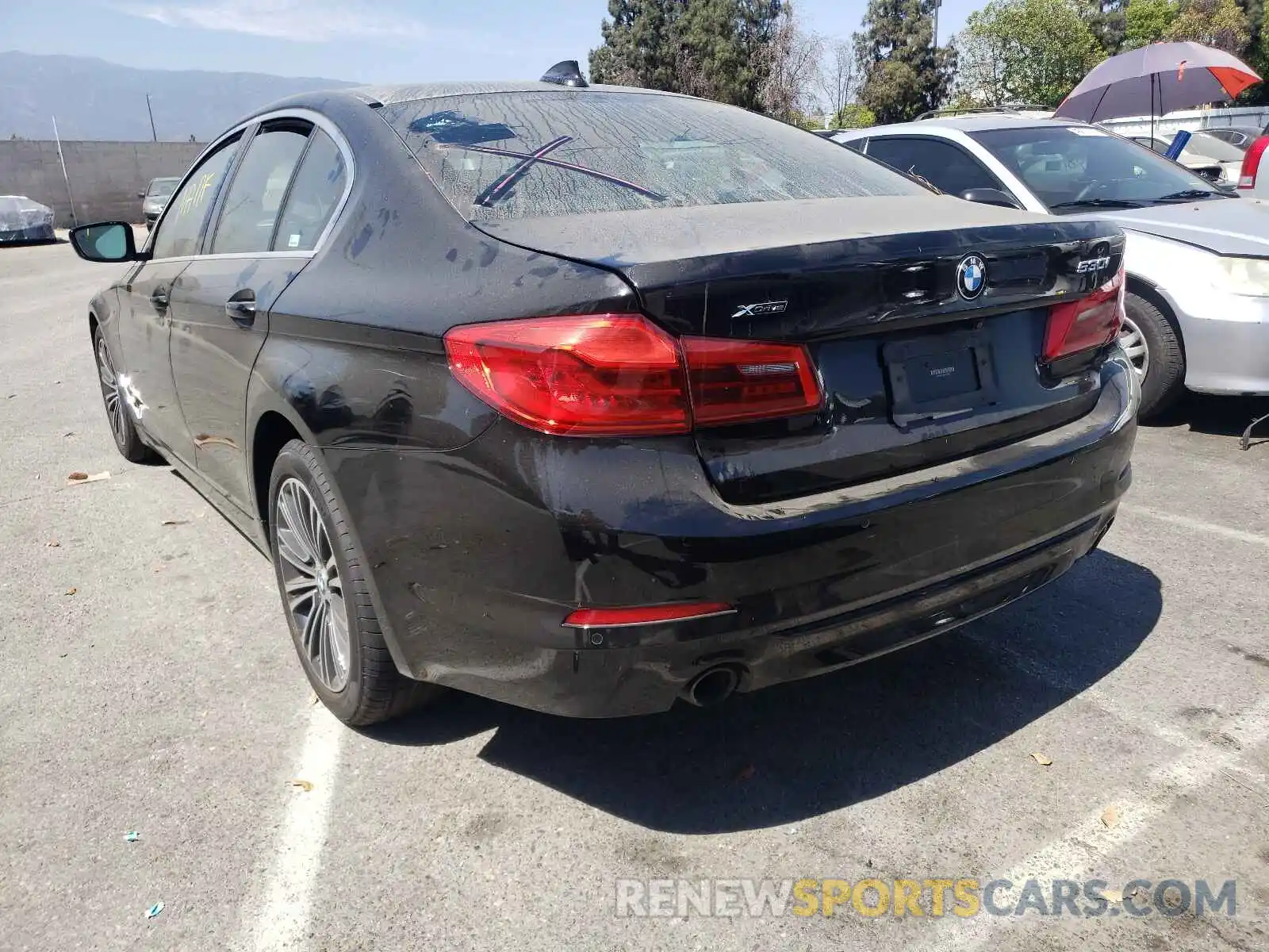 3 Photograph of a damaged car WBAJR7C06LCD10414 BMW 5 SERIES 2020