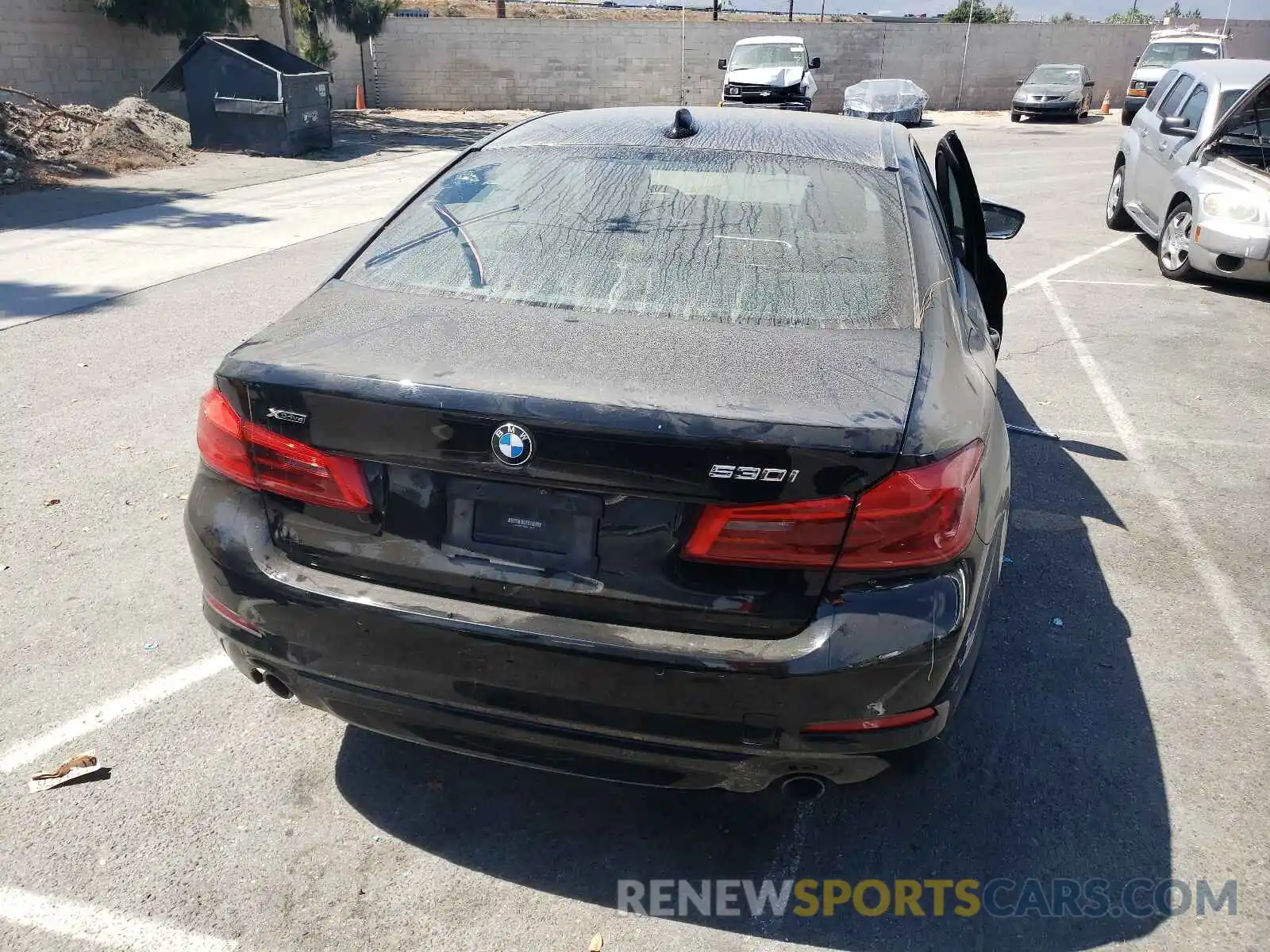 9 Photograph of a damaged car WBAJR7C06LCD10414 BMW 5 SERIES 2020