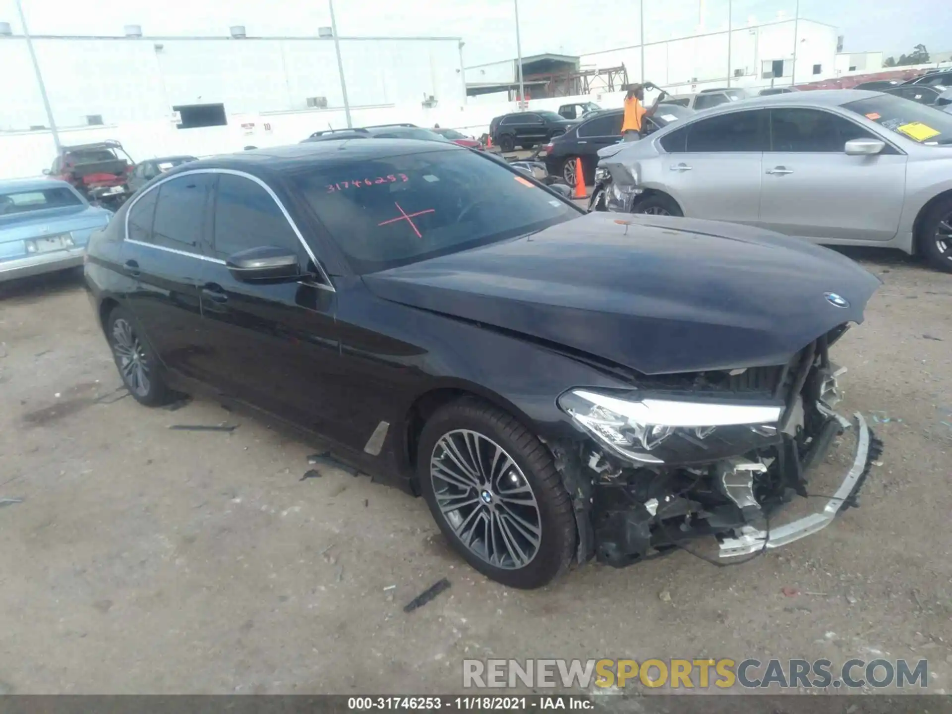 1 Photograph of a damaged car WBAJR7C06LWW79978 BMW 5 SERIES 2020