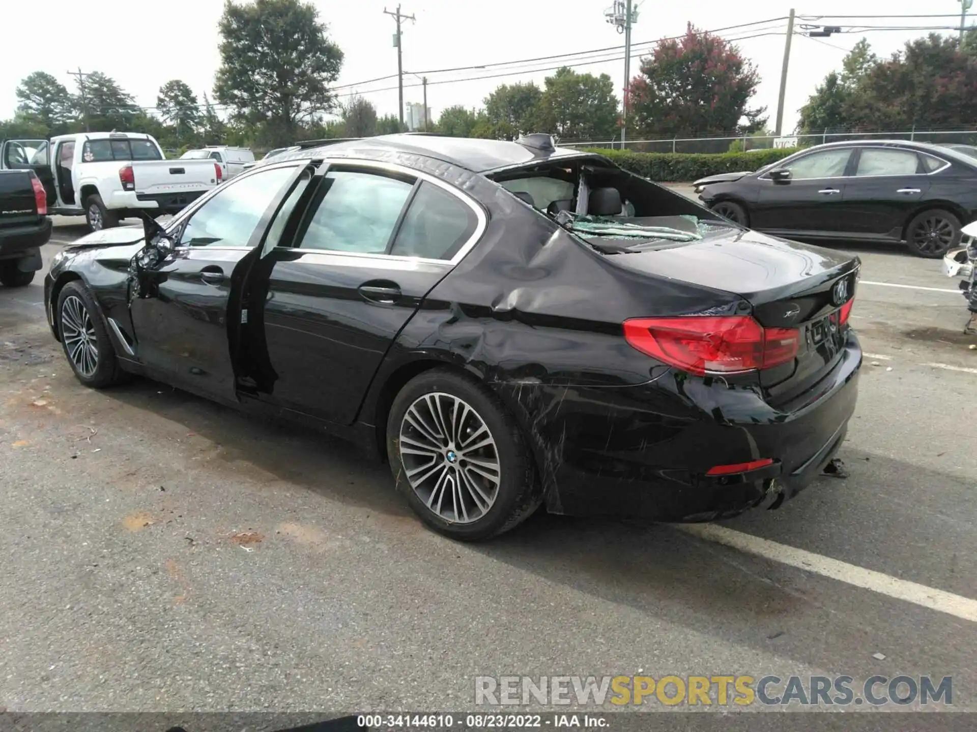 1 Photograph of a damaged car WBAJR7C07LCD12608 BMW 5 SERIES 2020