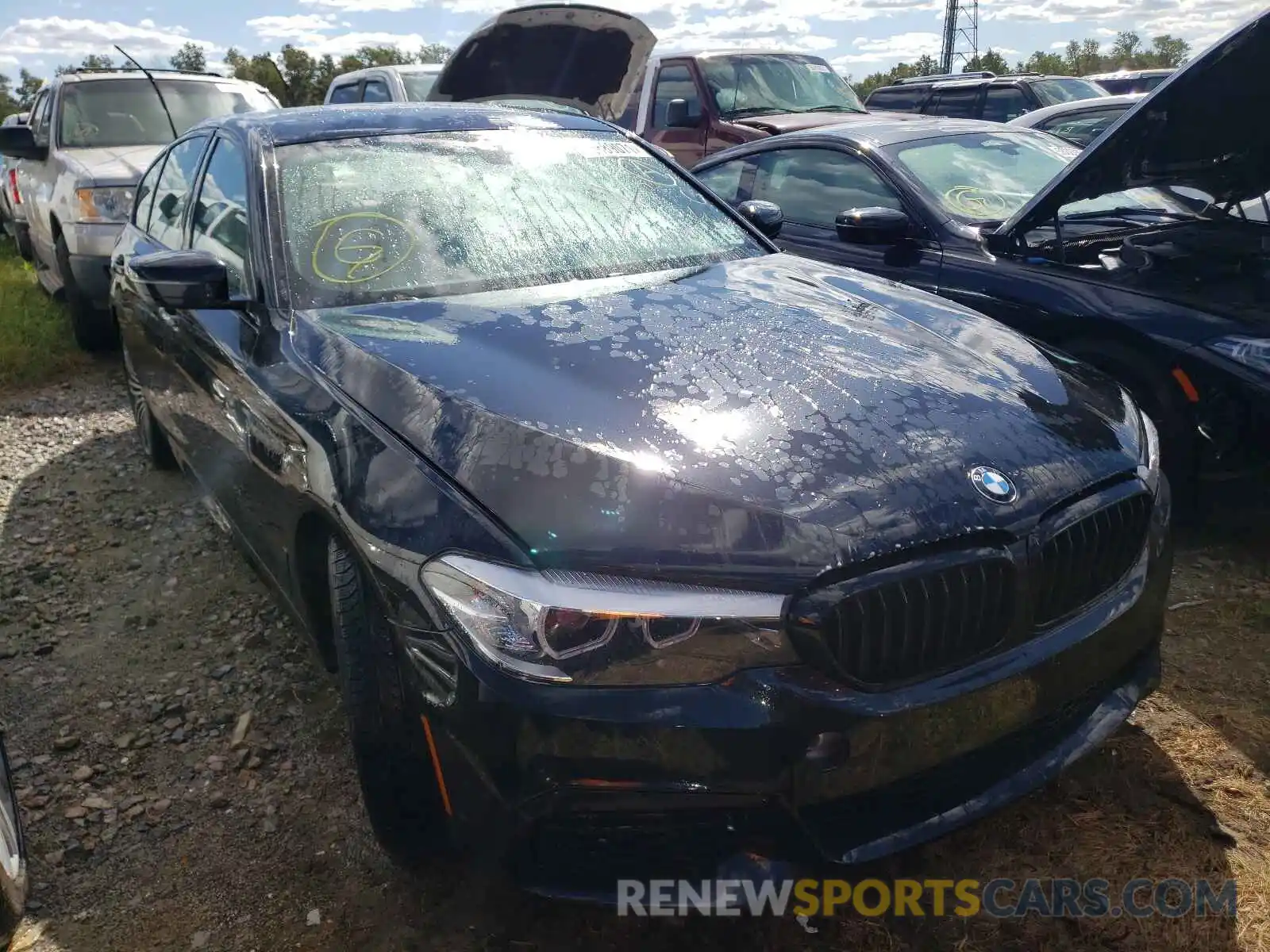 1 Photograph of a damaged car WBAJR7C07LCD72629 BMW 5 SERIES 2020