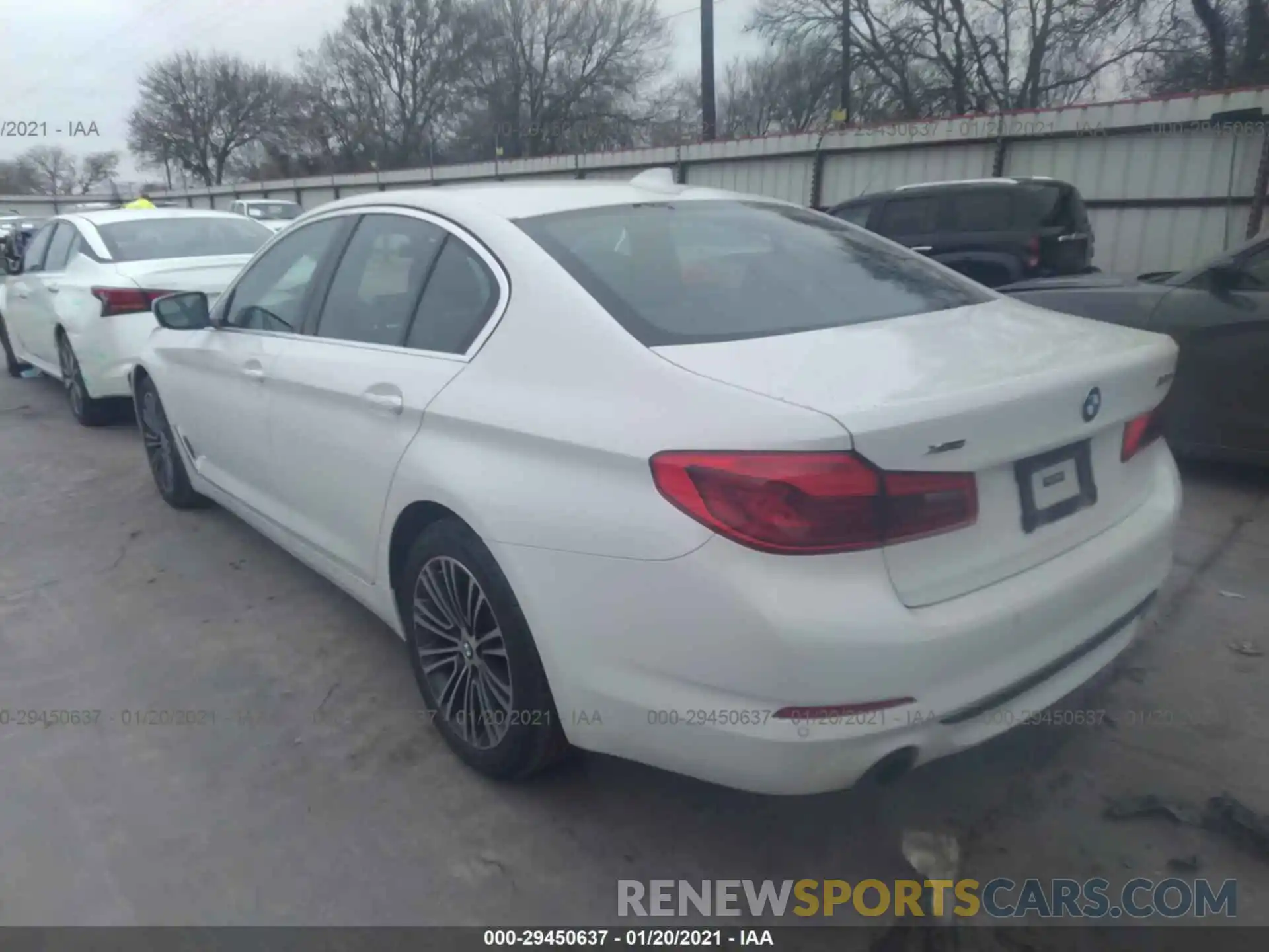 3 Photograph of a damaged car WBAJR7C07LWW60825 BMW 5 SERIES 2020