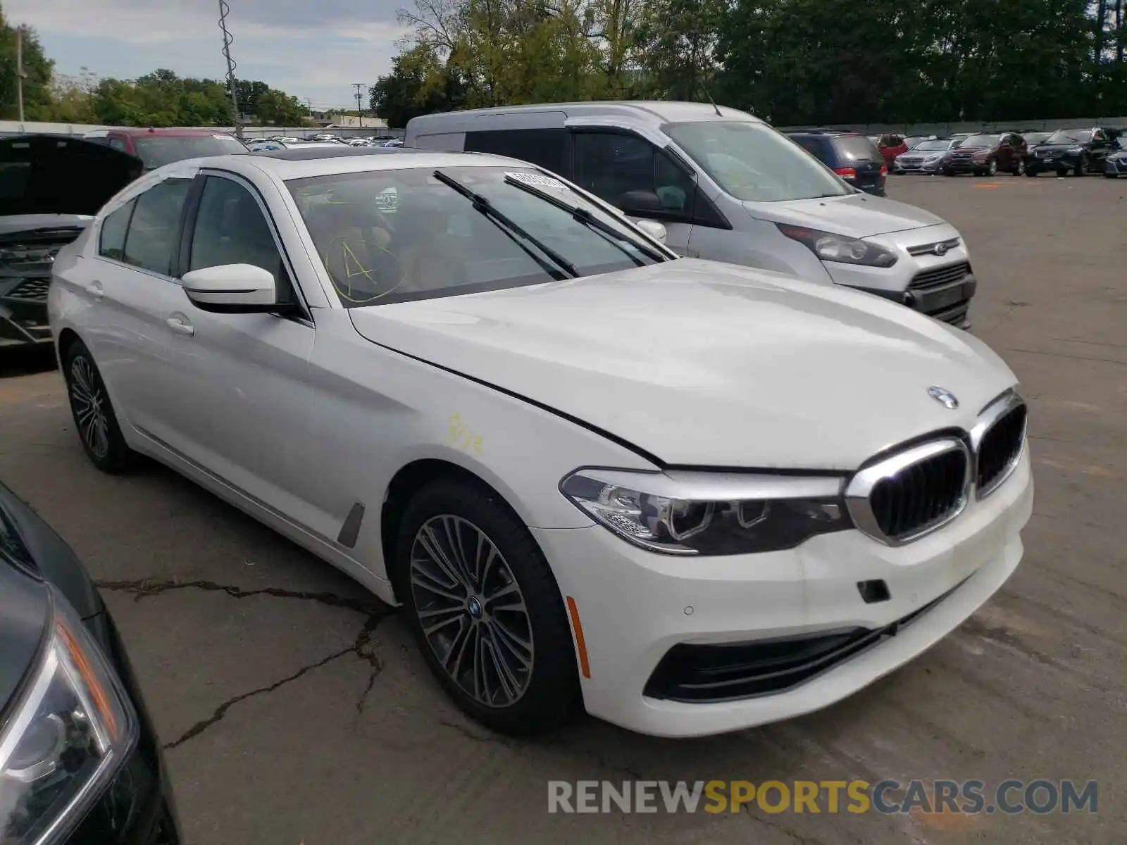 1 Photograph of a damaged car WBAJR7C07LWW63109 BMW 5 SERIES 2020