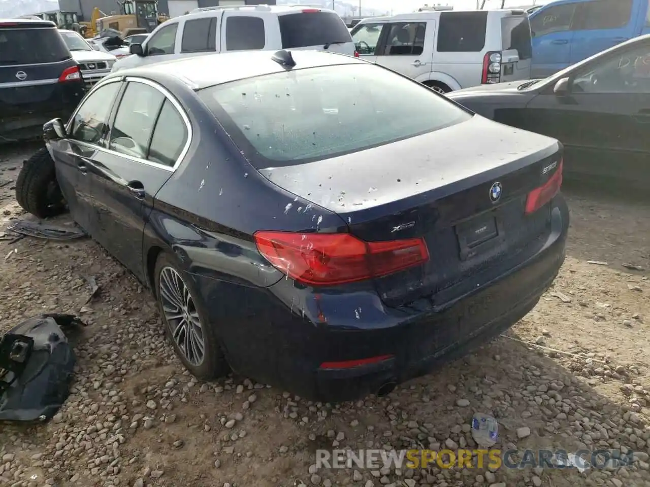 3 Photograph of a damaged car WBAJR7C07LWW63353 BMW 5 SERIES 2020