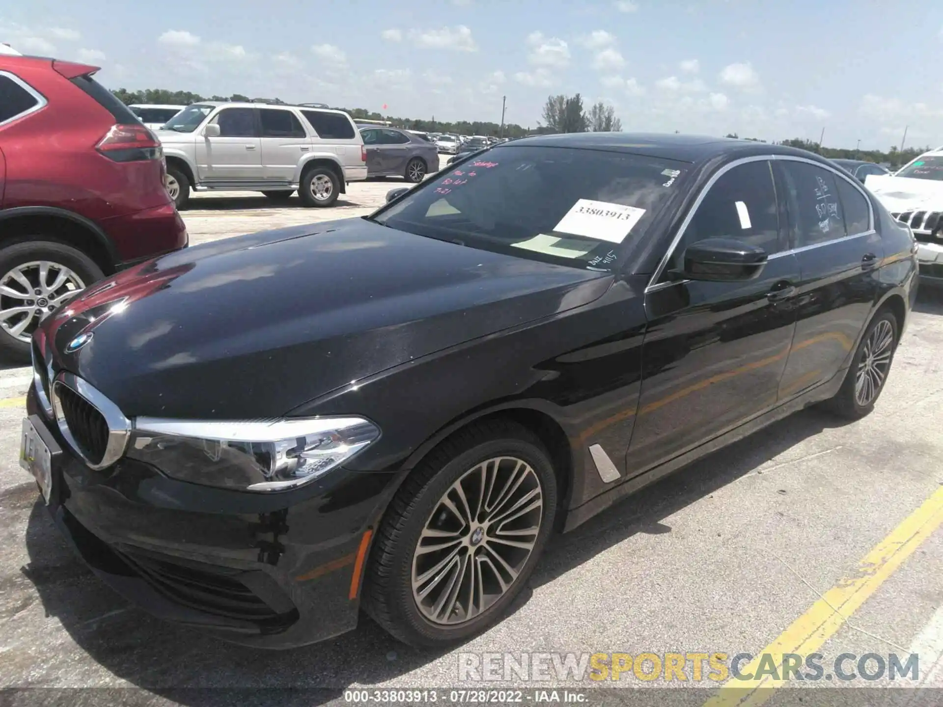 2 Photograph of a damaged car WBAJR7C08LWW64852 BMW 5 SERIES 2020