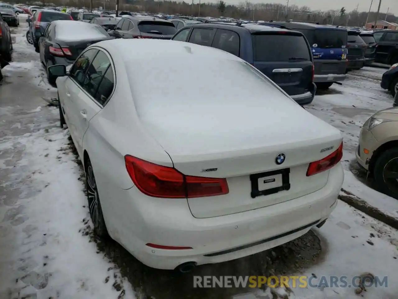 3 Photograph of a damaged car WBAJR7C08LWW65399 BMW 5 SERIES 2020