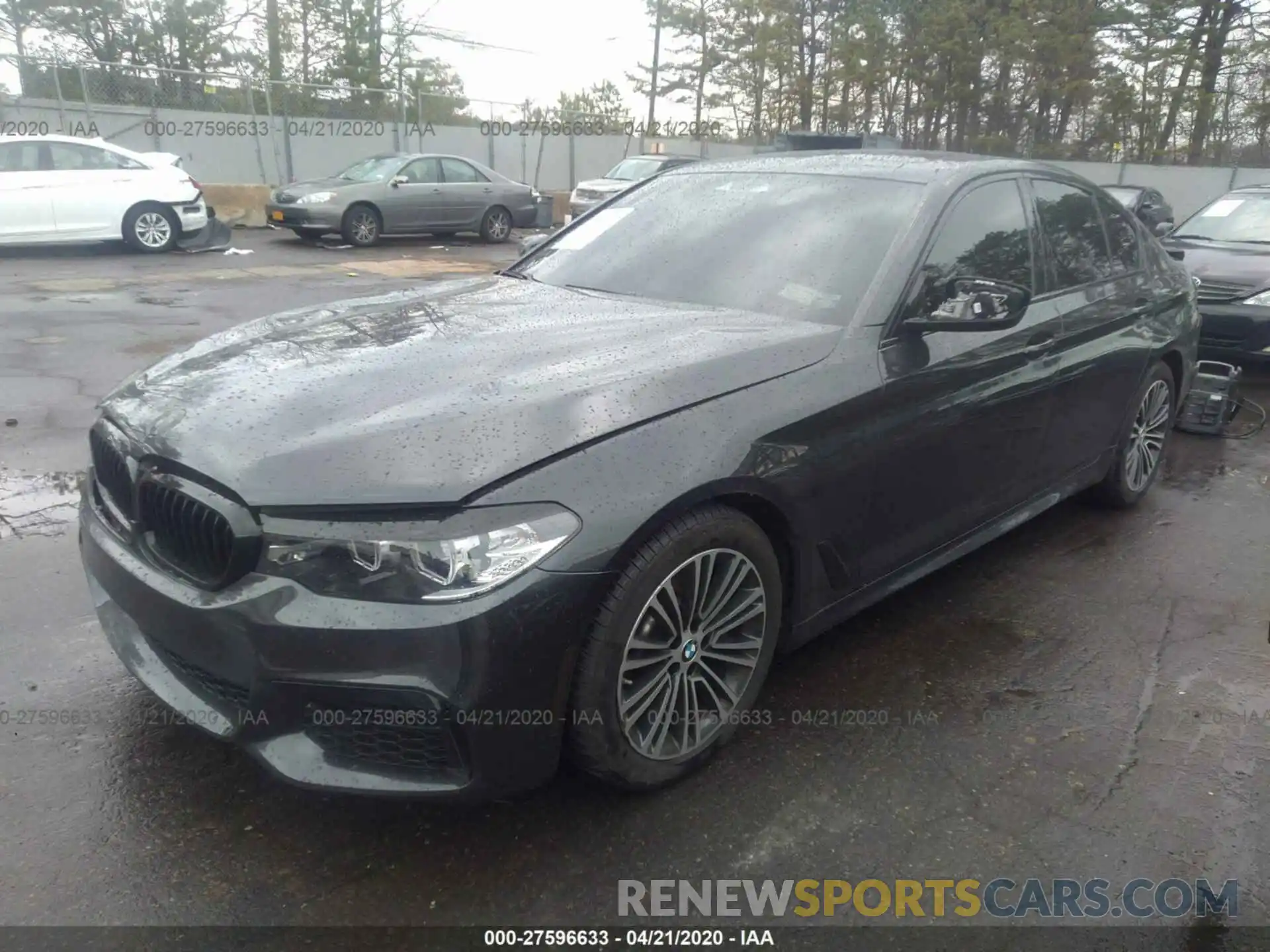 2 Photograph of a damaged car WBAJR7C09LCD20791 BMW 5 SERIES 2020