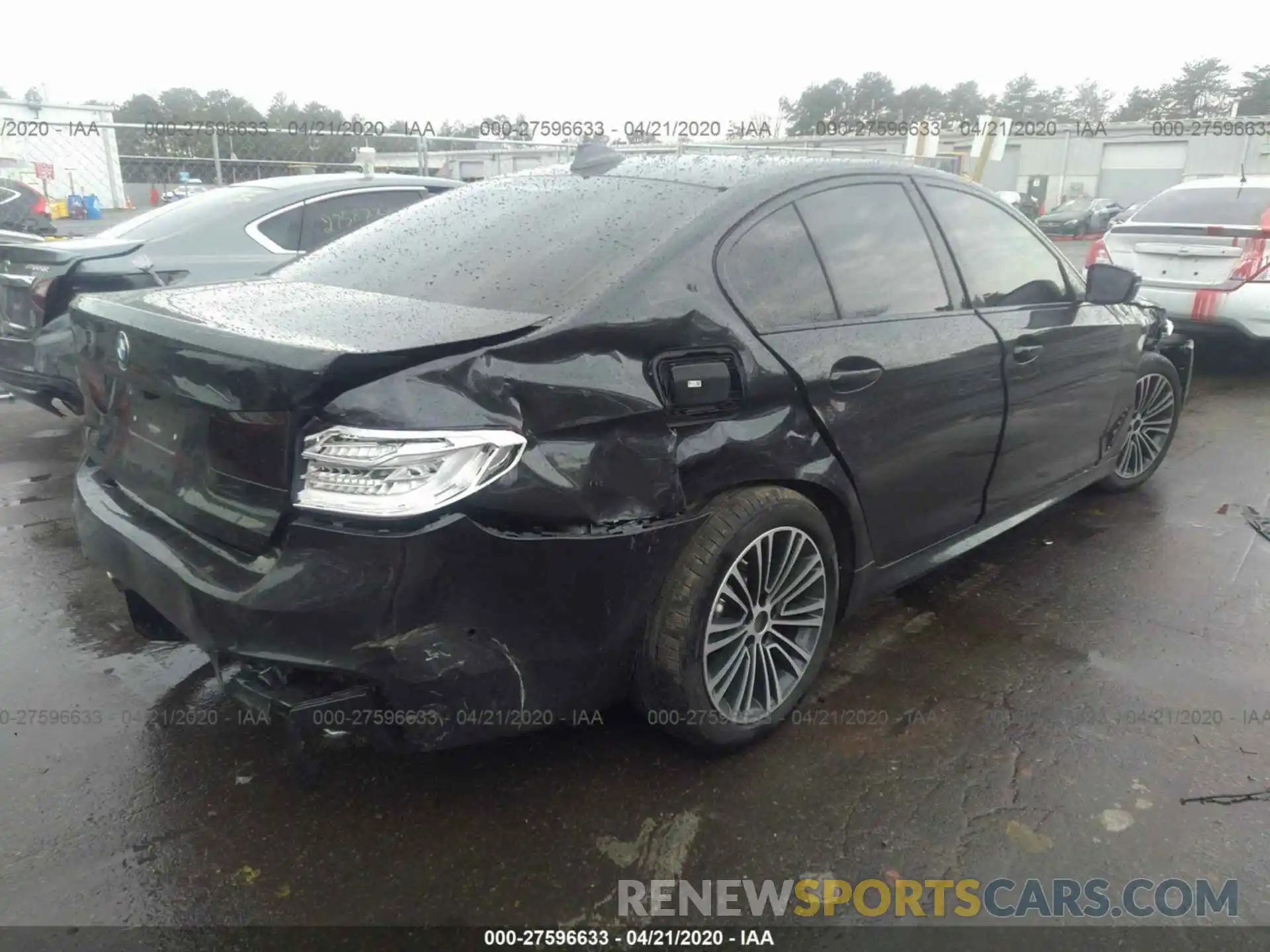 4 Photograph of a damaged car WBAJR7C09LCD20791 BMW 5 SERIES 2020