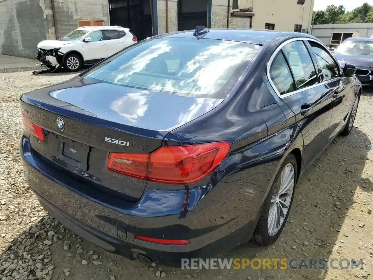 4 Photograph of a damaged car WBAJR7C09LCD78562 BMW 5 SERIES 2020