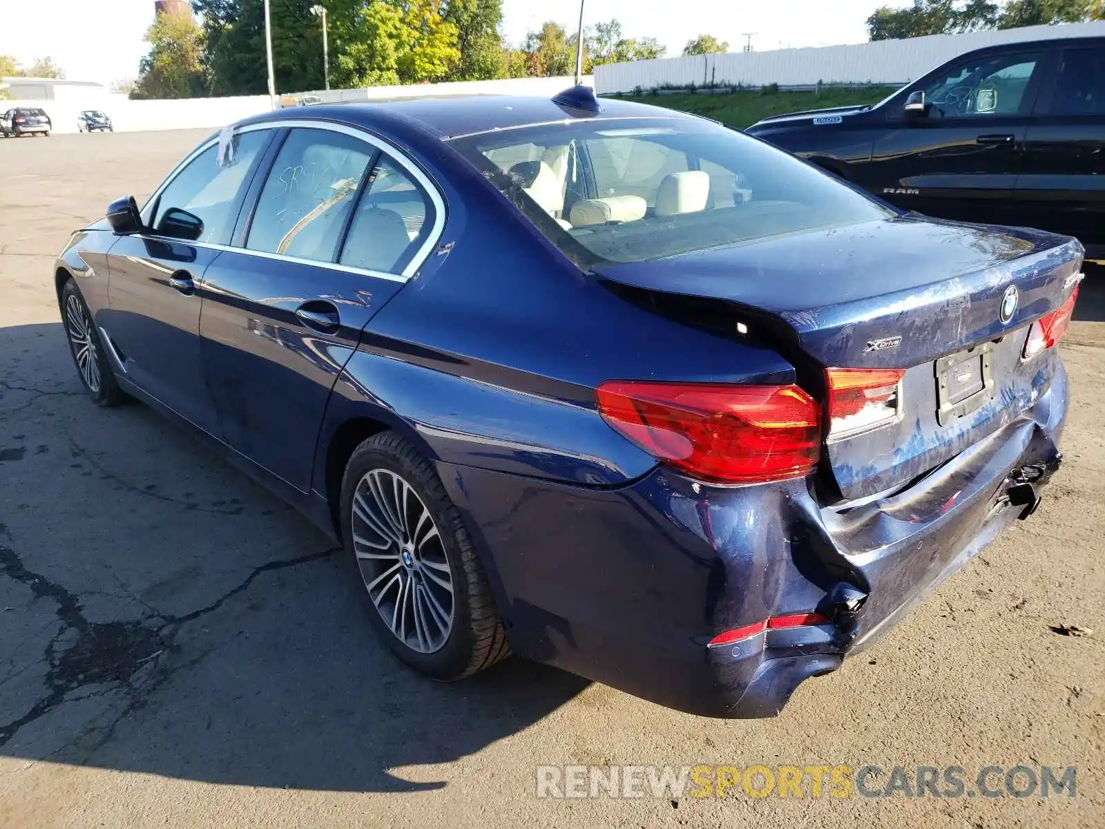 3 Photograph of a damaged car WBAJR7C09LCE53499 BMW 5 SERIES 2020