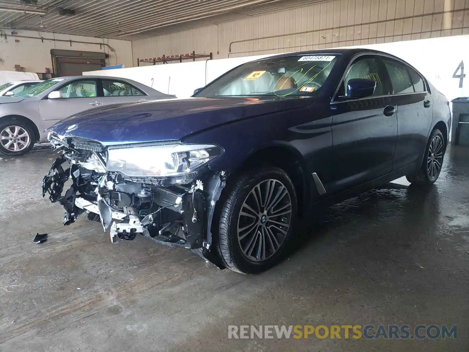 2 Photograph of a damaged car WBAJR7C09LWW68506 BMW 5 SERIES 2020