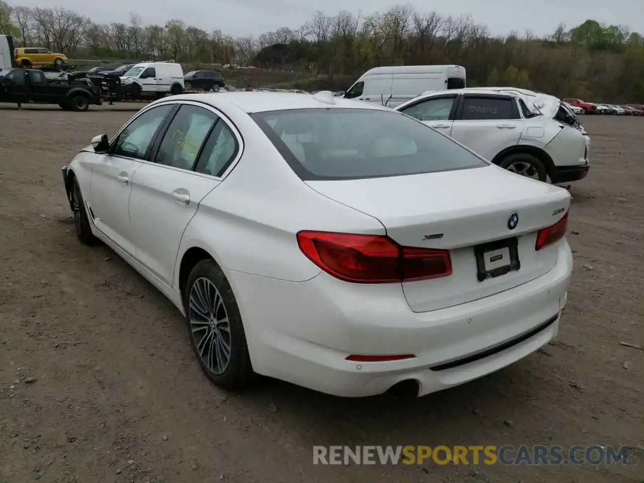 3 Photograph of a damaged car WBAJR7C0XLCD50916 BMW 5 SERIES 2020