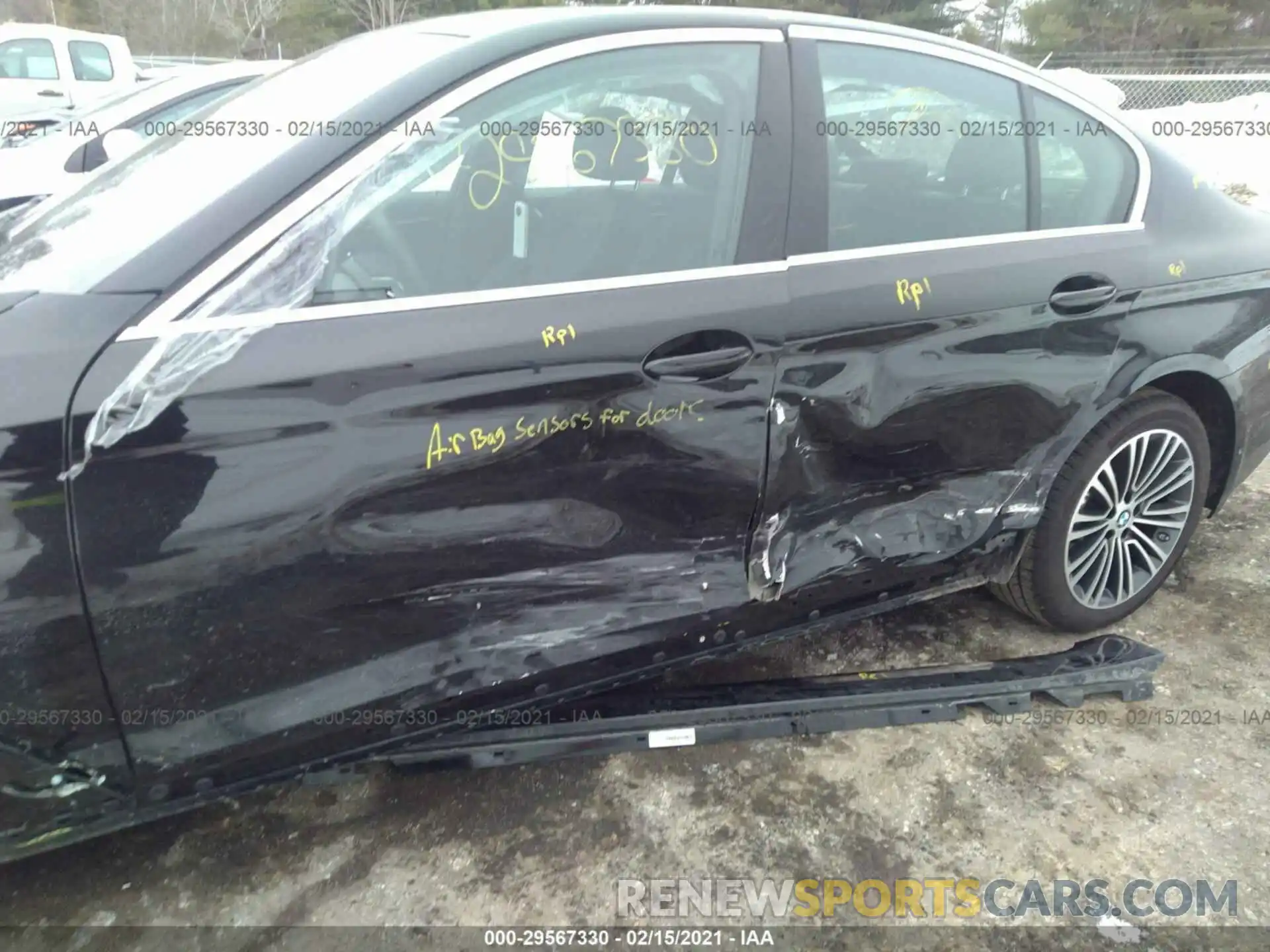 6 Photograph of a damaged car WBAJR7C0XLWW66568 BMW 5 SERIES 2020