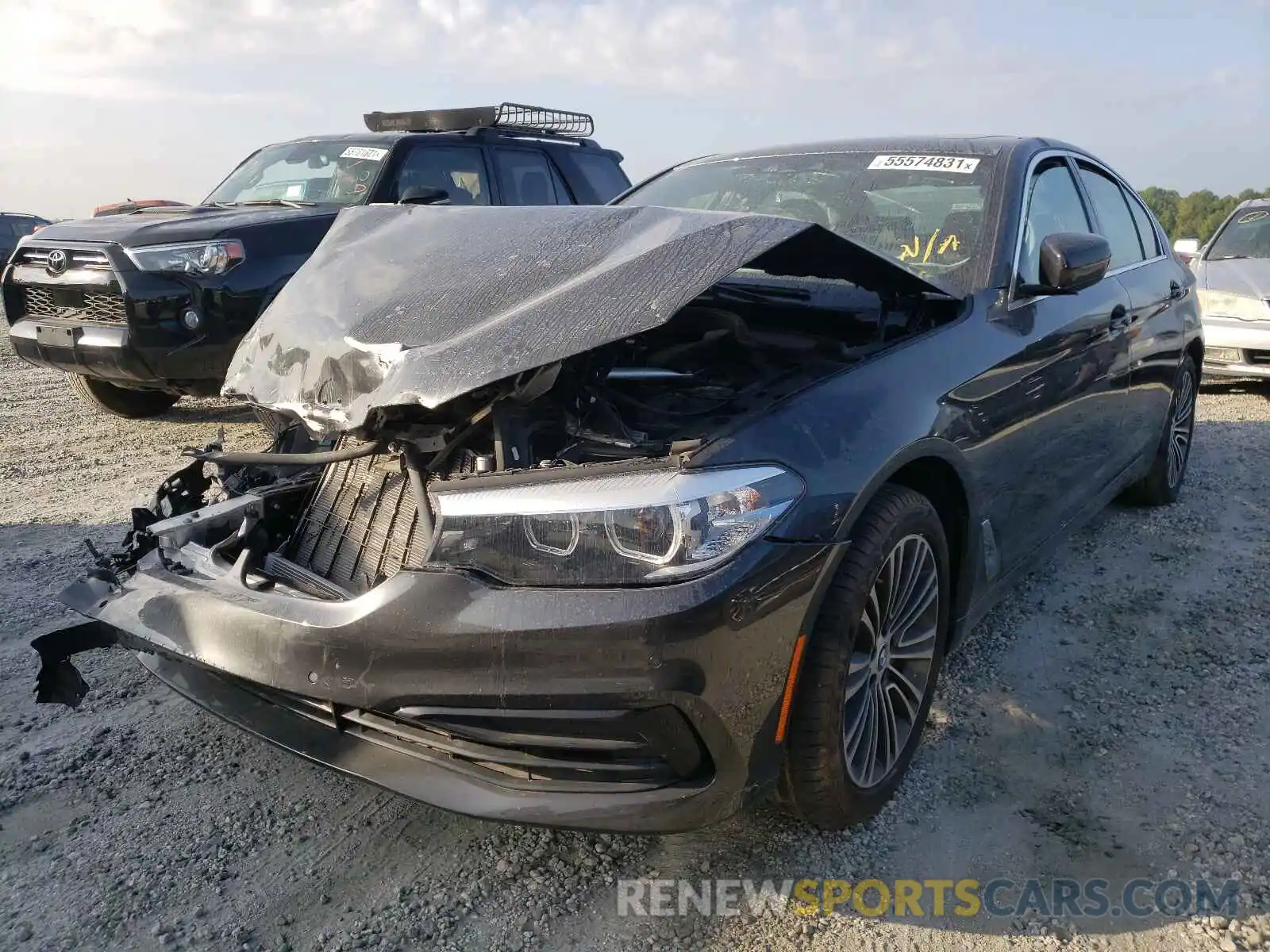 2 Photograph of a damaged car WBAJS1C00LCD94845 BMW 5 SERIES 2020