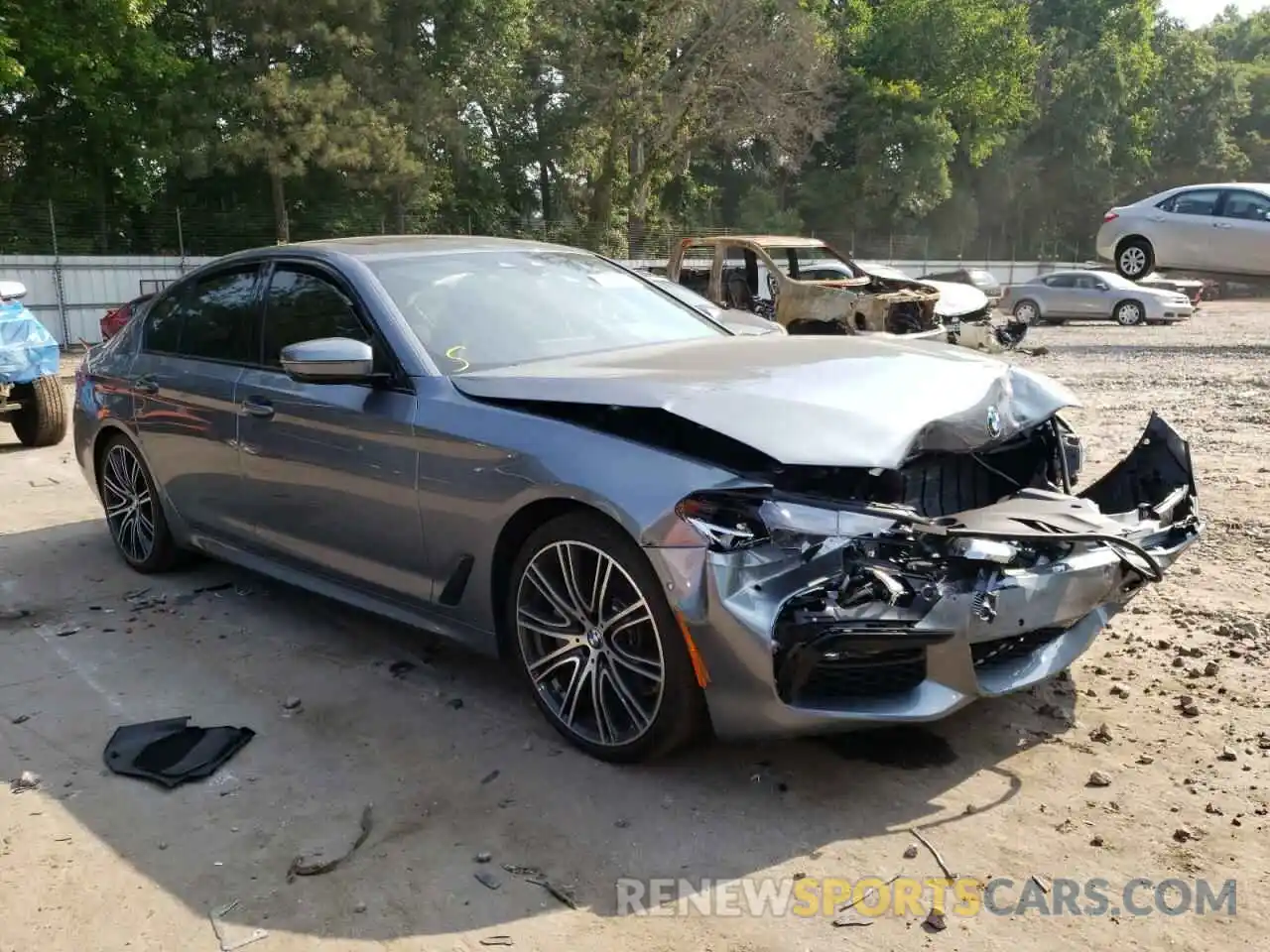 1 Photograph of a damaged car WBAJS1C01LCD24674 BMW 5 SERIES 2020