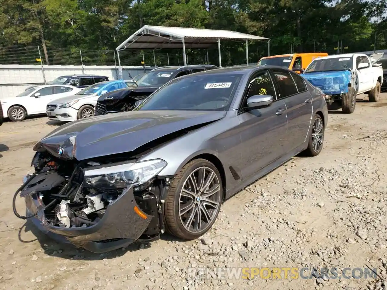 2 Photograph of a damaged car WBAJS1C01LCD24674 BMW 5 SERIES 2020