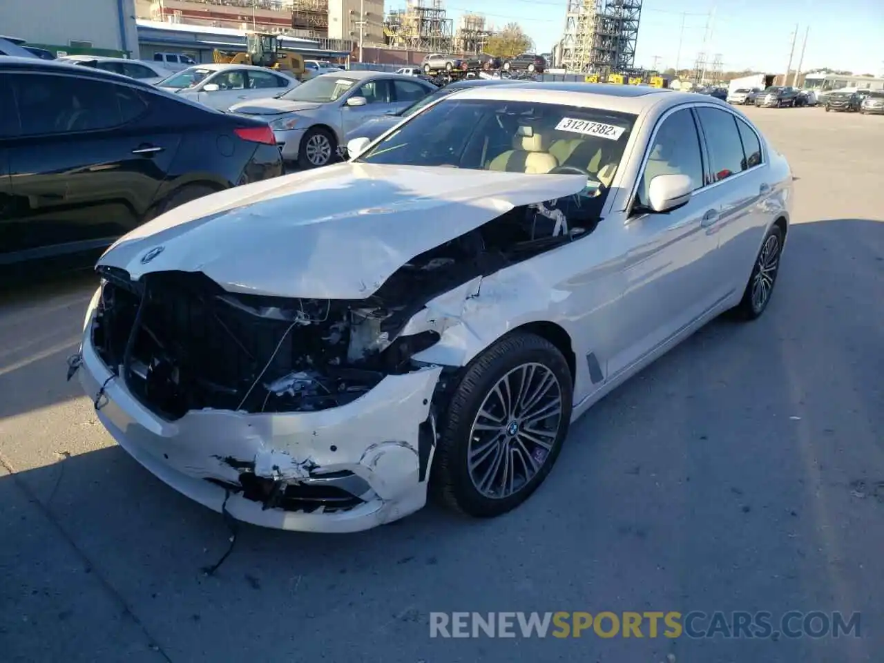 2 Photograph of a damaged car WBAJS1C01LWW81946 BMW 5 SERIES 2020