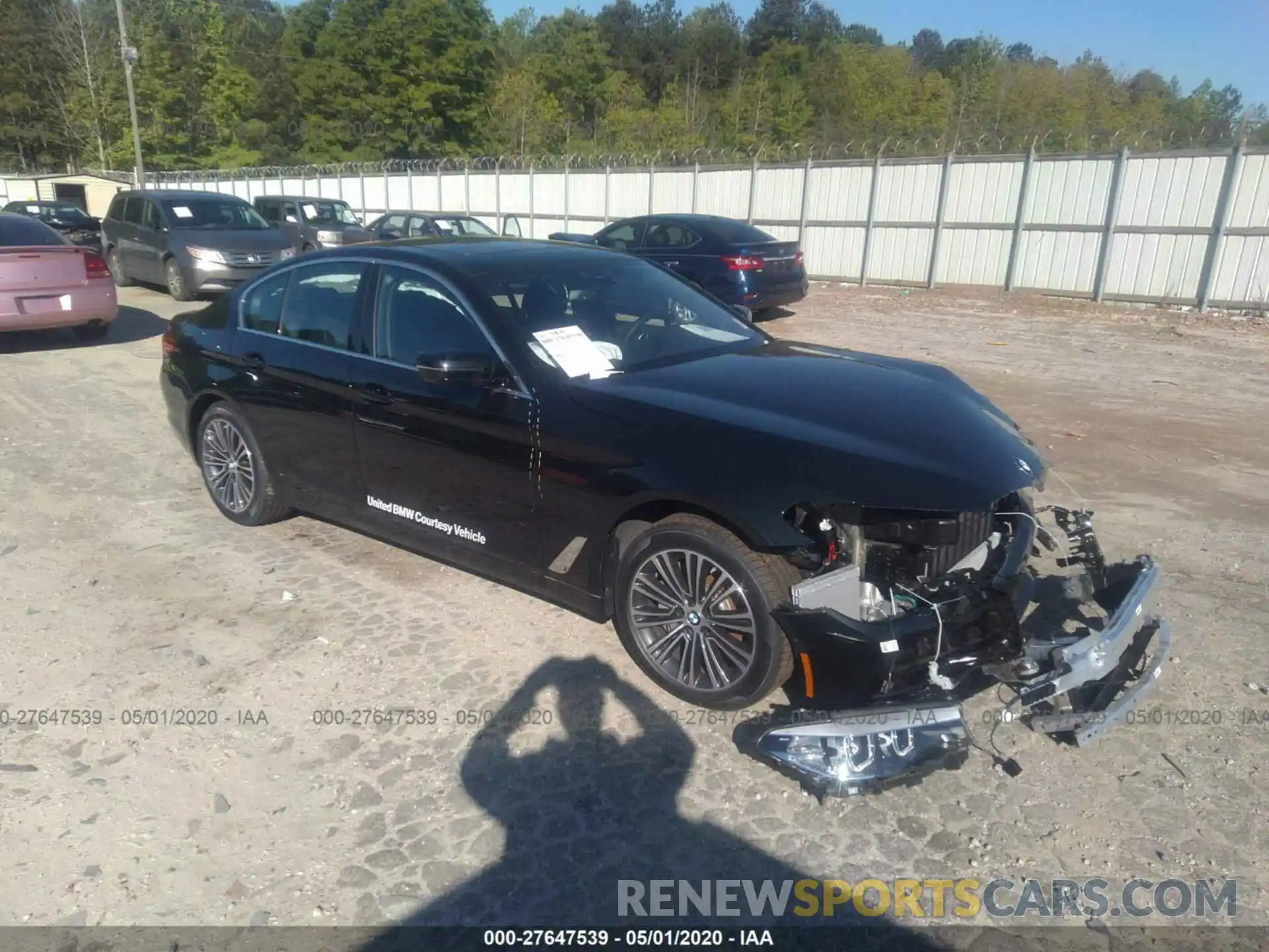 1 Photograph of a damaged car WBAJS1C02LWW64086 BMW 5 SERIES 2020