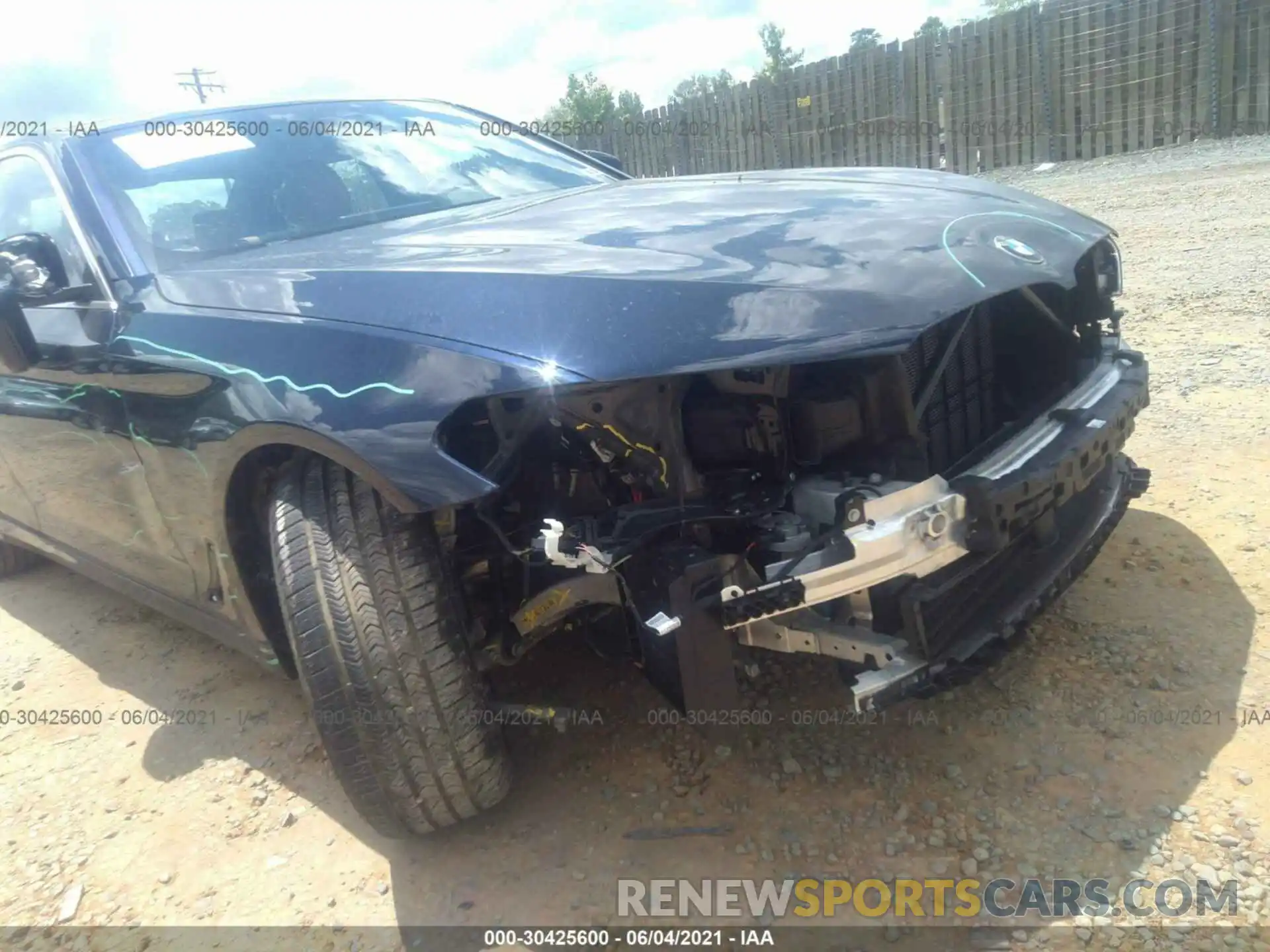 6 Photograph of a damaged car WBAJS1C02LWW81597 BMW 5 SERIES 2020