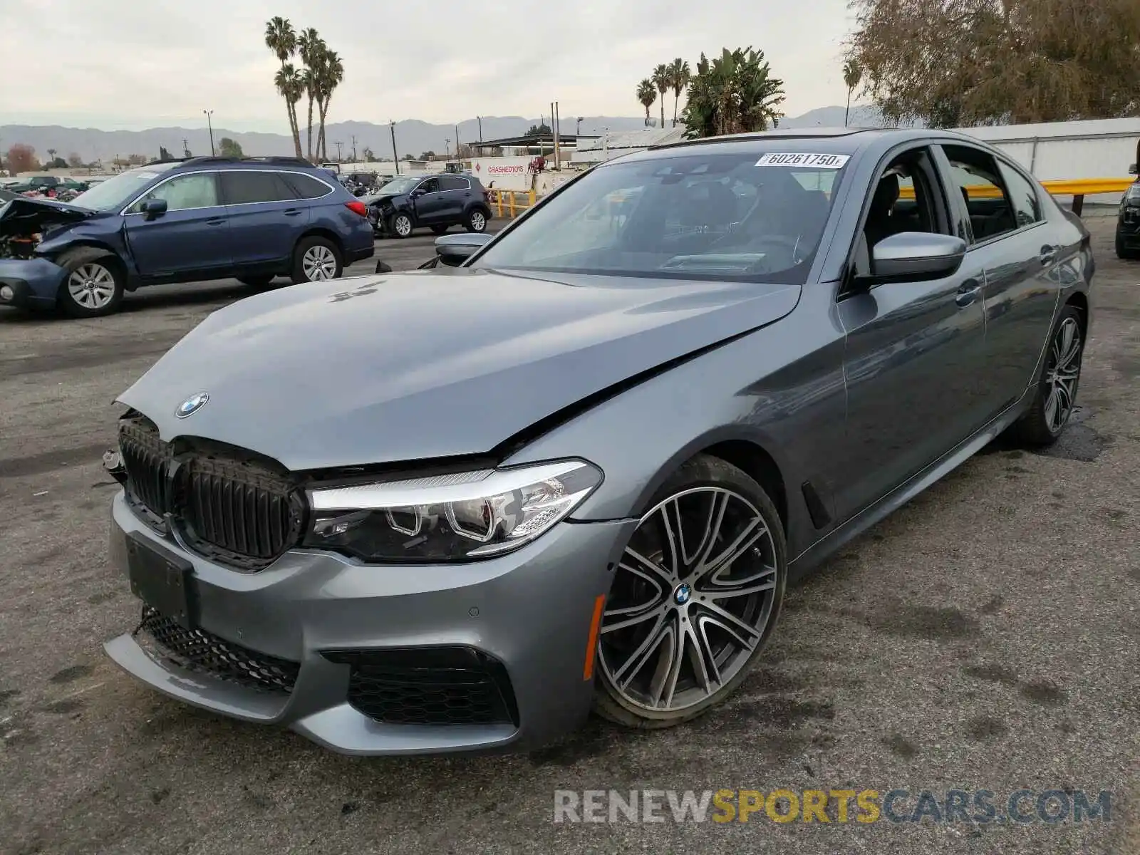 2 Photograph of a damaged car WBAJS1C03LCD68823 BMW 5 SERIES 2020