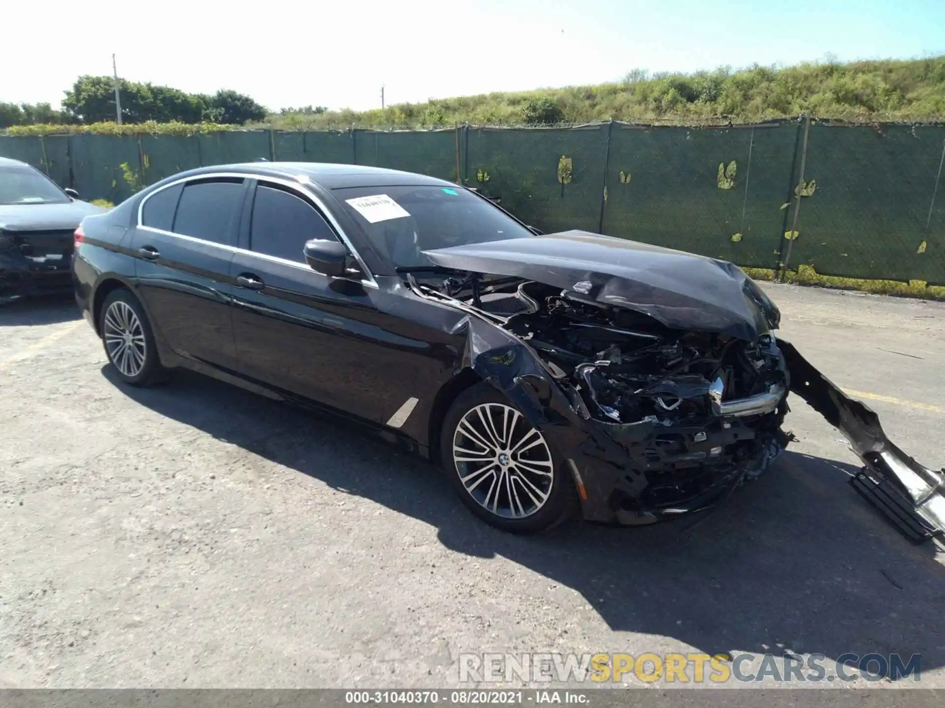 1 Photograph of a damaged car WBAJS1C03LWW73721 BMW 5 SERIES 2020