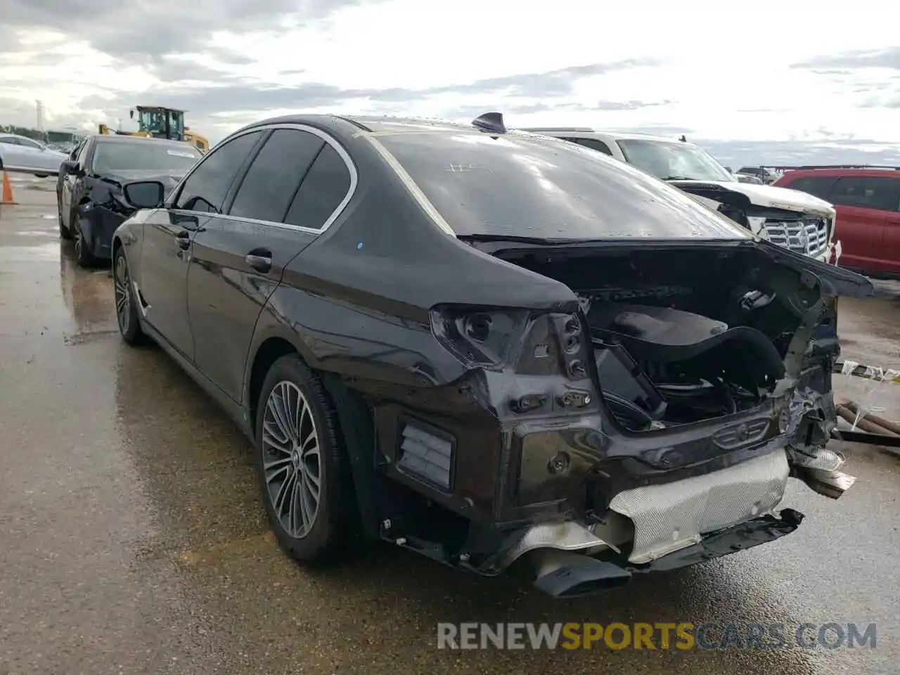 3 Photograph of a damaged car WBAJS1C04LWW71511 BMW 5 SERIES 2020