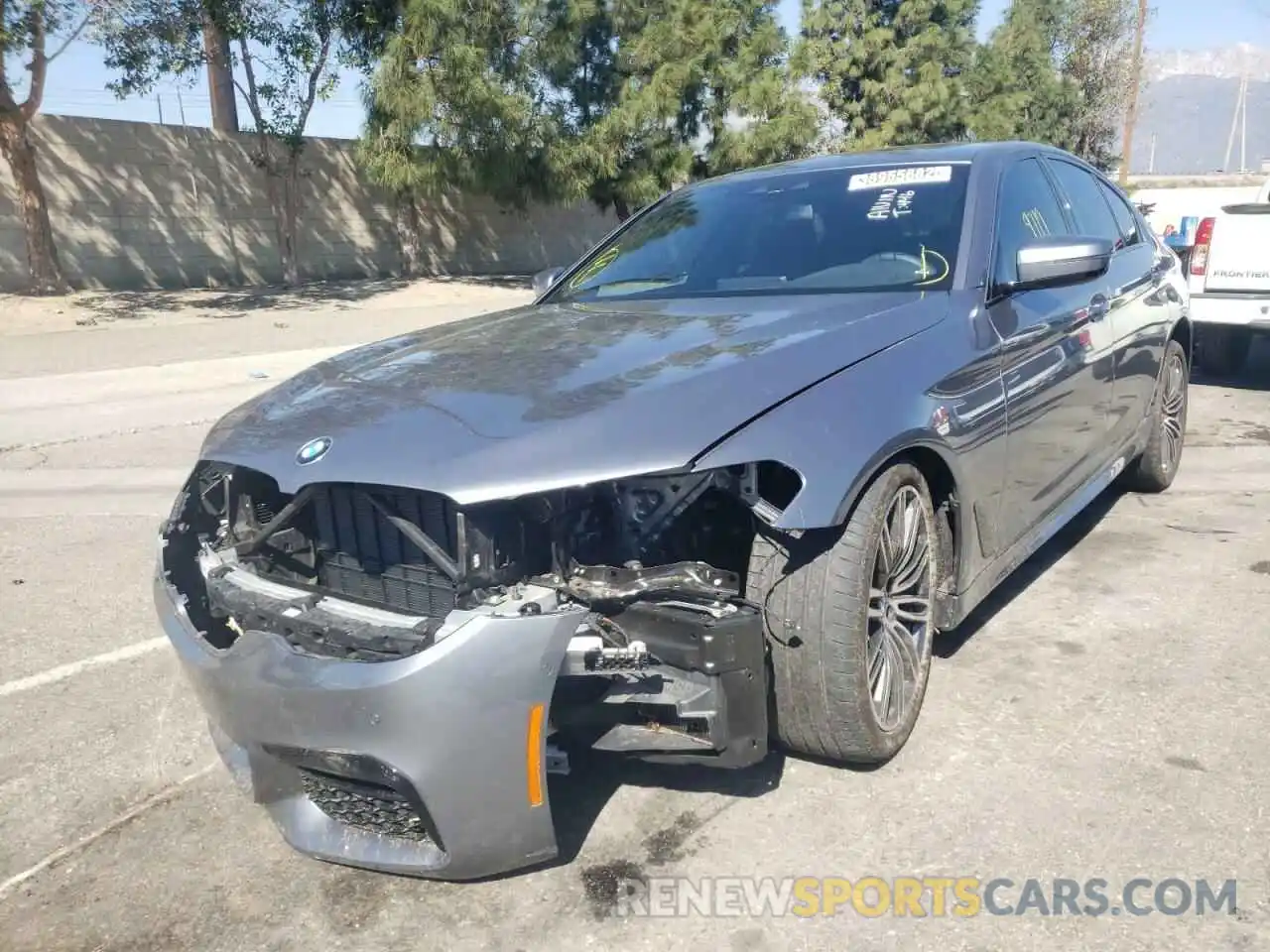 2 Photograph of a damaged car WBAJS1C05LCD74350 BMW 5 SERIES 2020