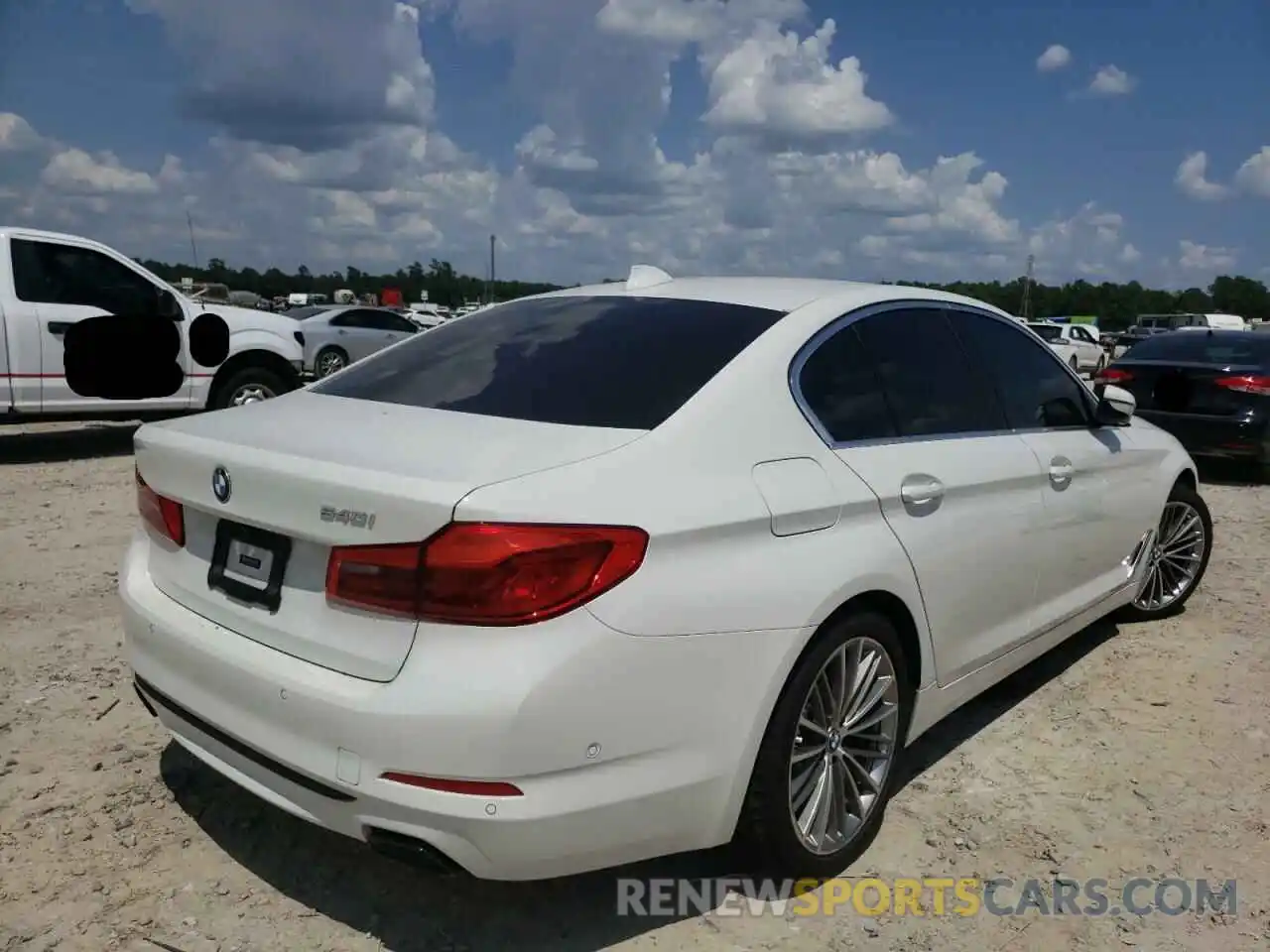 4 Photograph of a damaged car WBAJS1C05LCE63397 BMW 5 SERIES 2020