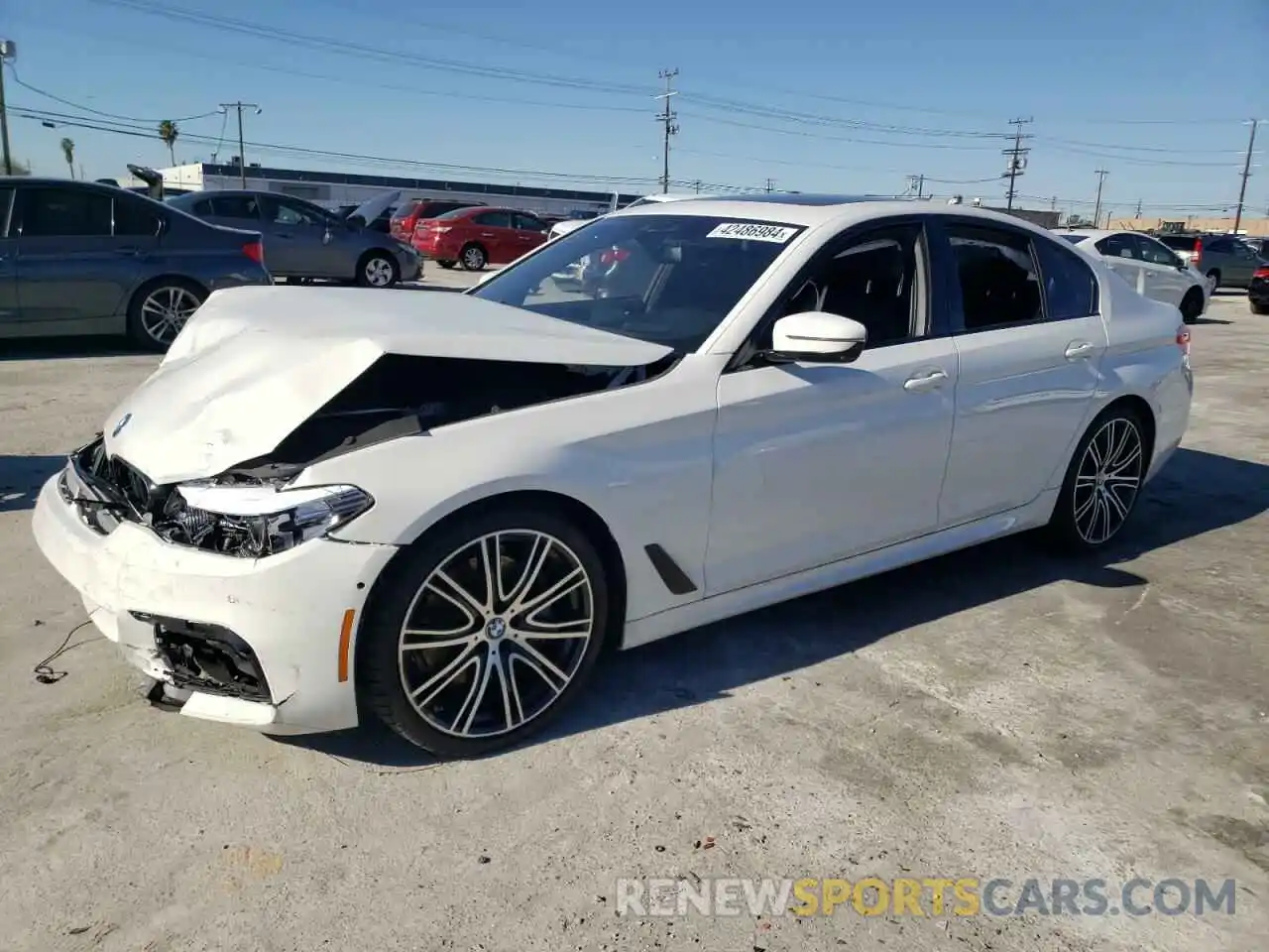 1 Photograph of a damaged car WBAJS1C05LWW61795 BMW 5 SERIES 2020