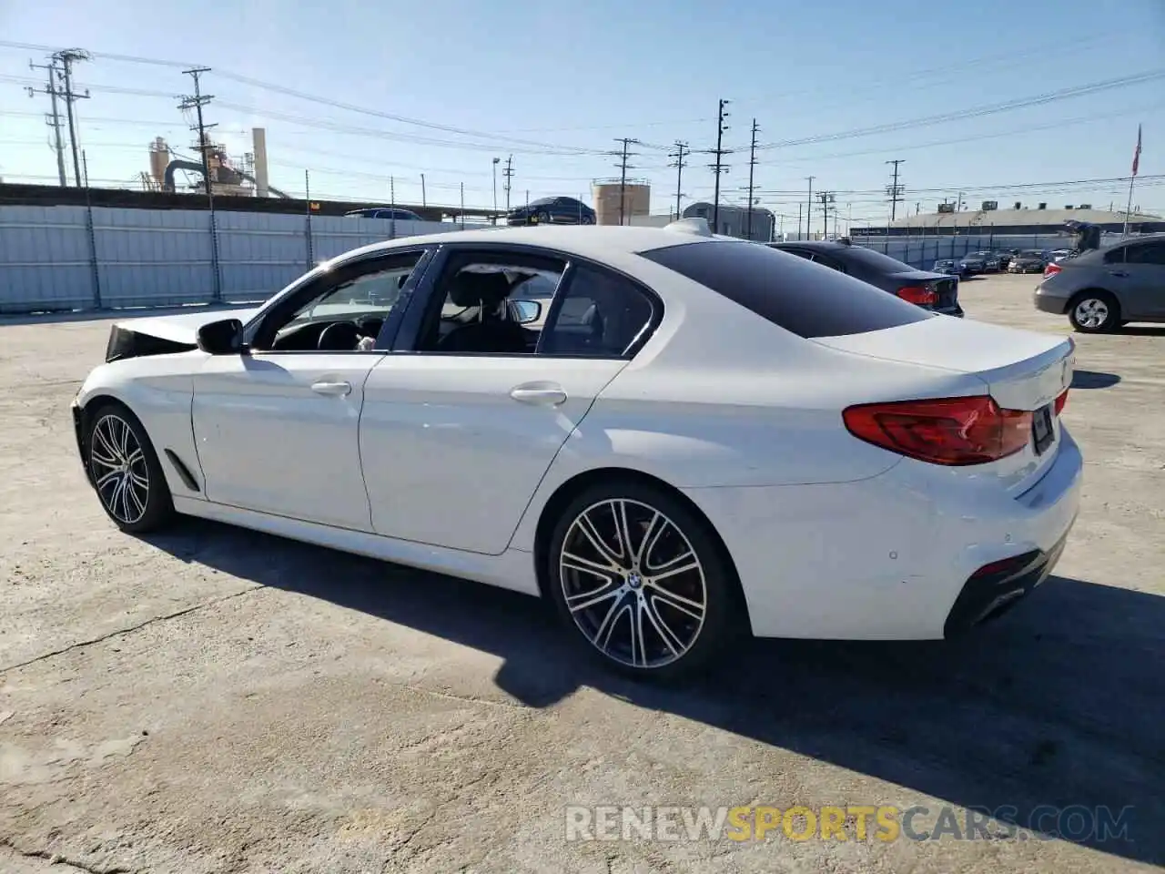 2 Photograph of a damaged car WBAJS1C05LWW61795 BMW 5 SERIES 2020