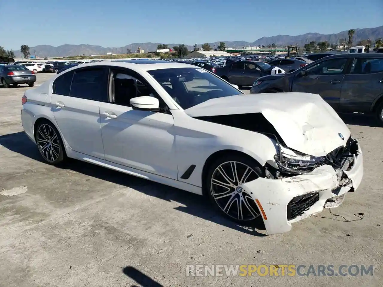 4 Photograph of a damaged car WBAJS1C05LWW61795 BMW 5 SERIES 2020