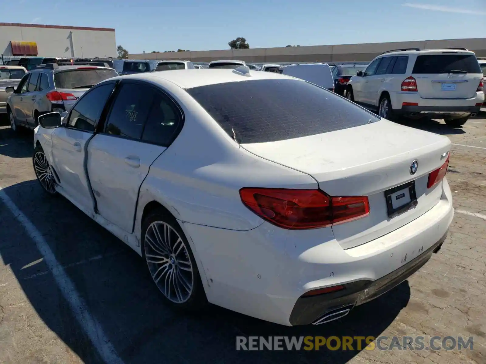 3 Photograph of a damaged car WBAJS1C06LWW65094 BMW 5 SERIES 2020