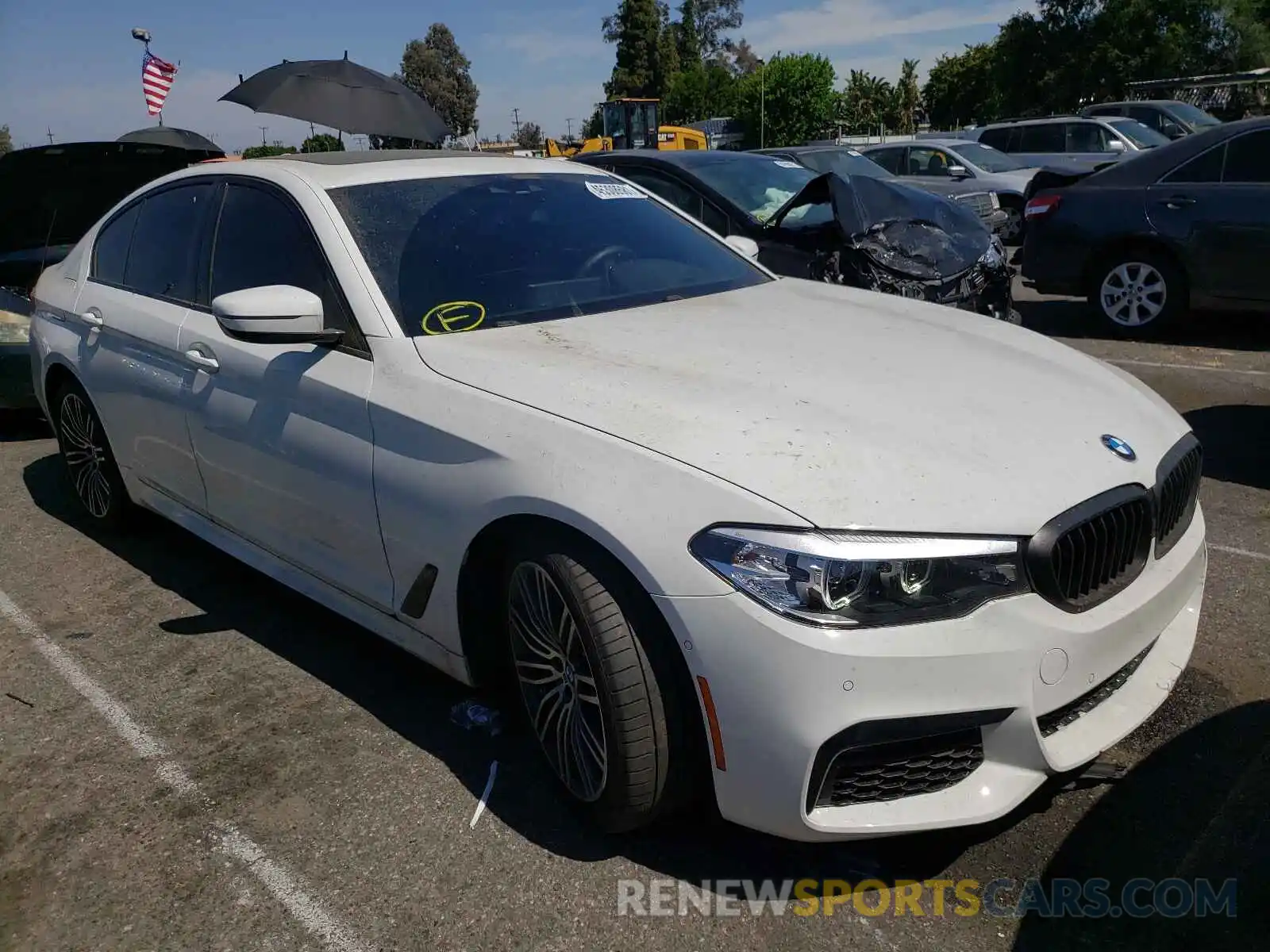 1 Photograph of a damaged car WBAJS1C06LWW83174 BMW 5 SERIES 2020