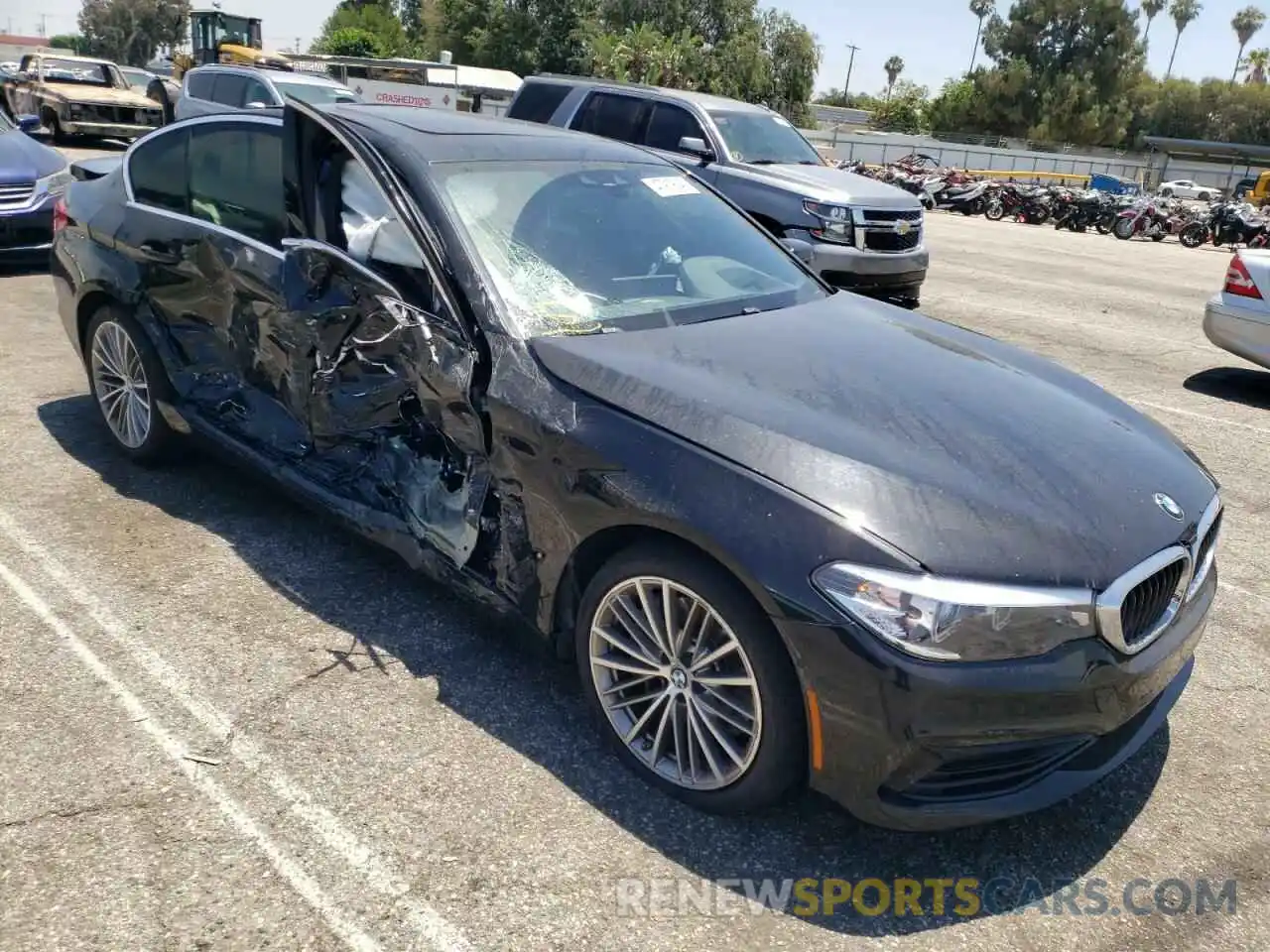 1 Photograph of a damaged car WBAJS1C07LWW79280 BMW 5 SERIES 2020