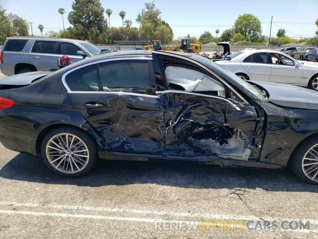 9 Photograph of a damaged car WBAJS1C07LWW79280 BMW 5 SERIES 2020