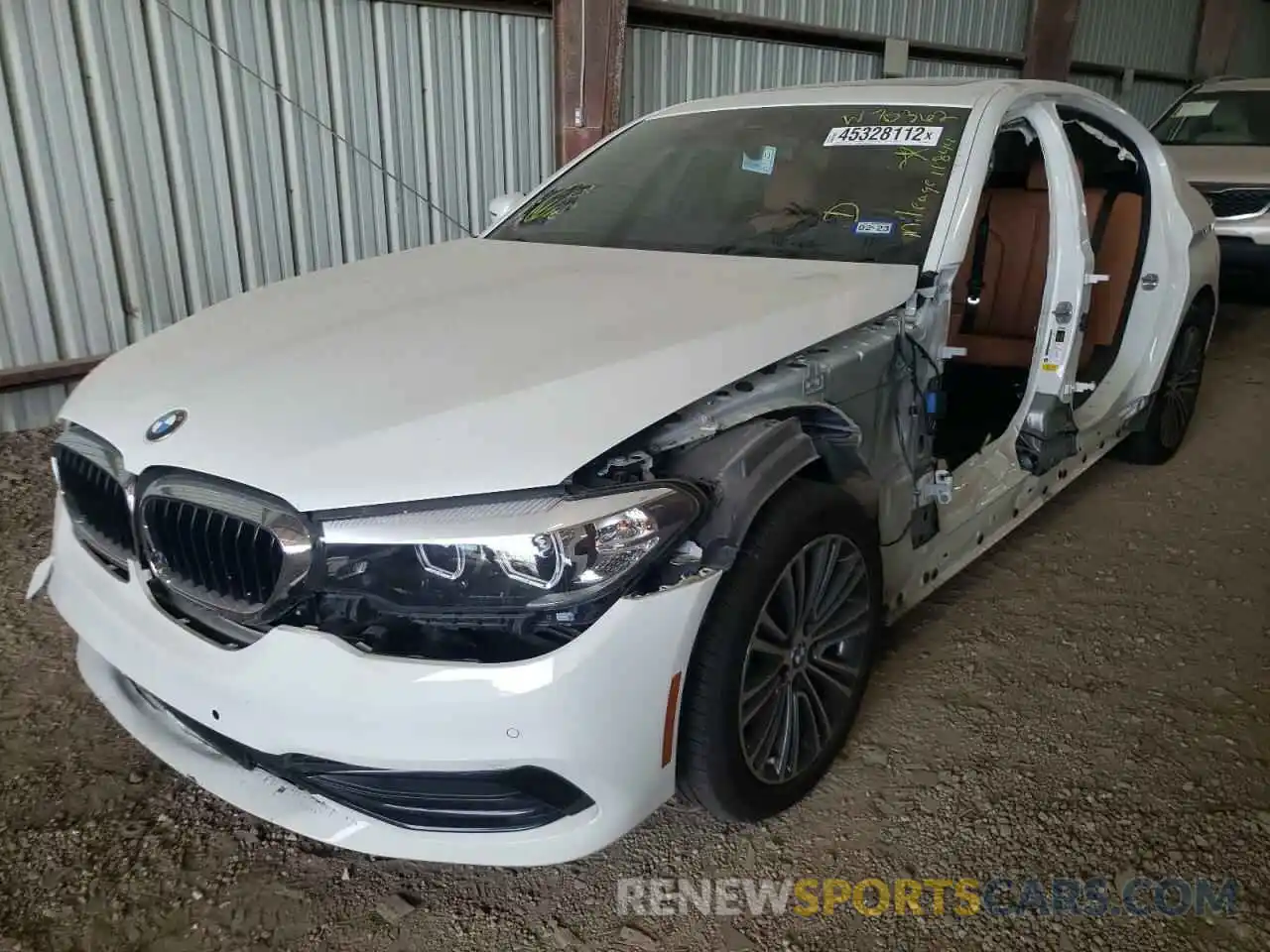 2 Photograph of a damaged car WBAJS1C08LWW70362 BMW 5 SERIES 2020