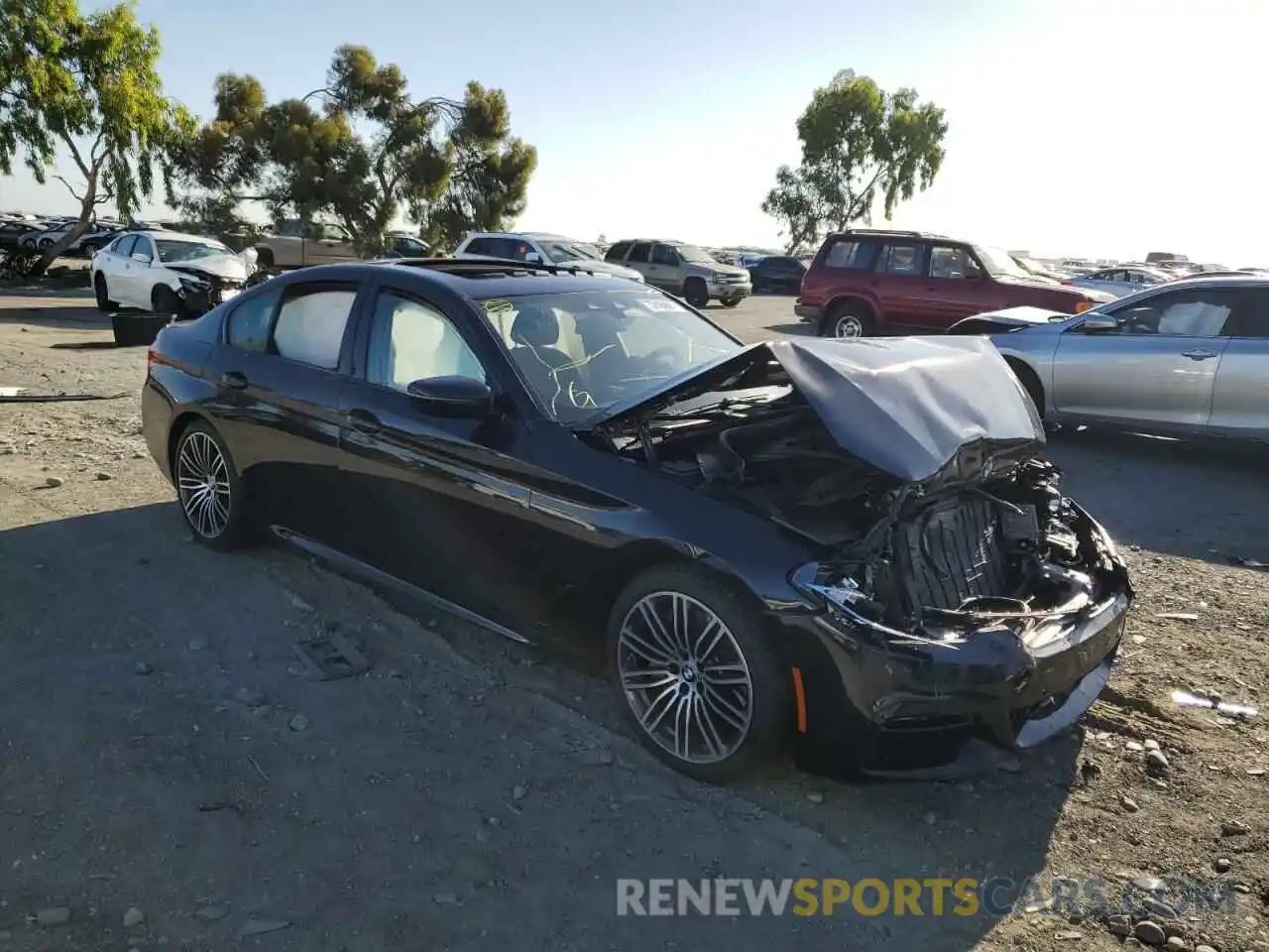 1 Photograph of a damaged car WBAJS1C08LWW82995 BMW 5 SERIES 2020