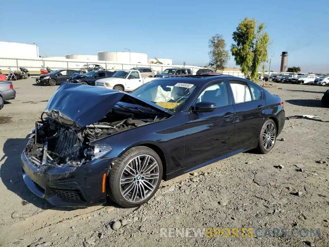 2 Photograph of a damaged car WBAJS1C08LWW82995 BMW 5 SERIES 2020