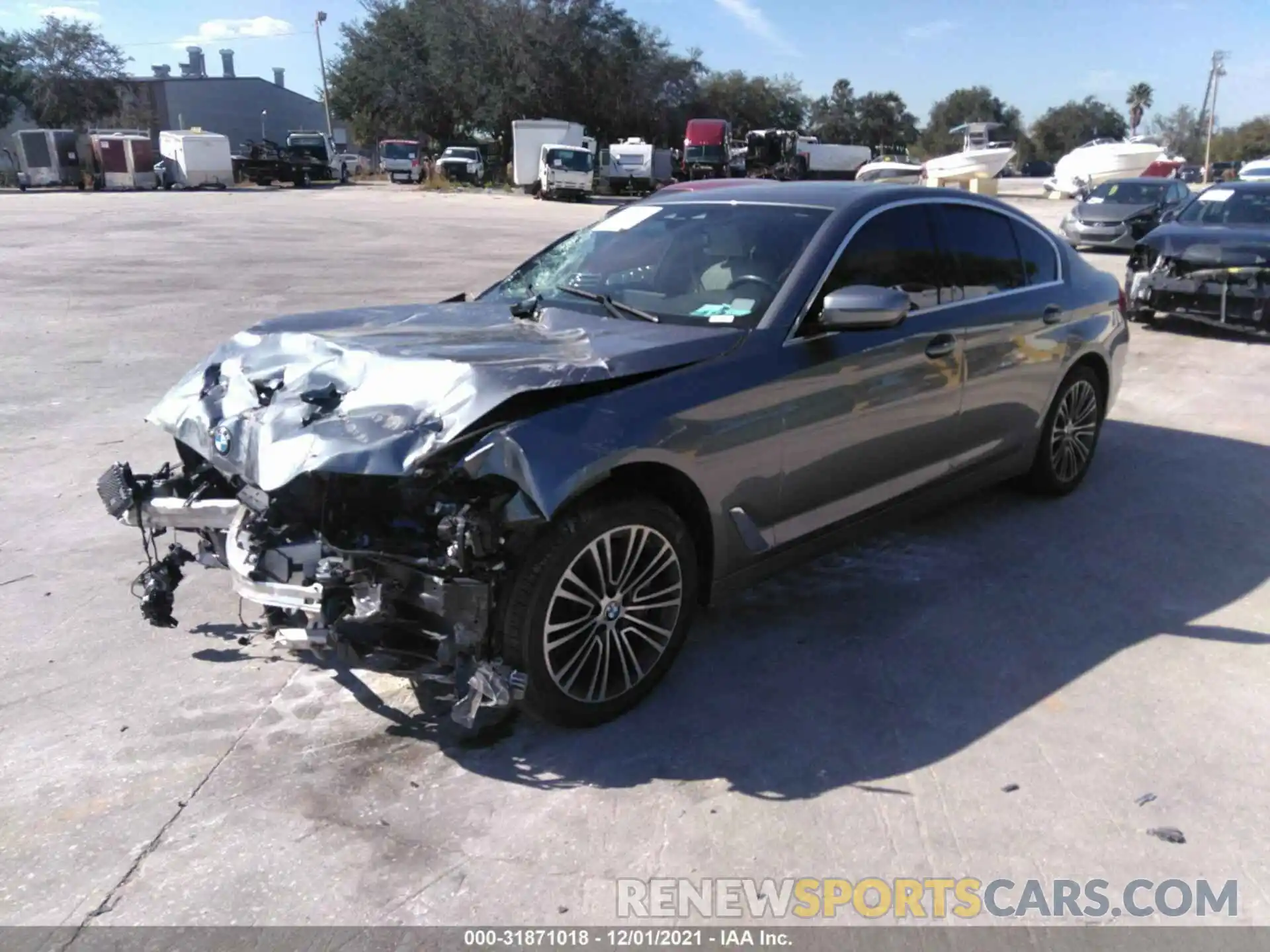 2 Photograph of a damaged car WBAJS1C08LWW84536 BMW 5 SERIES 2020