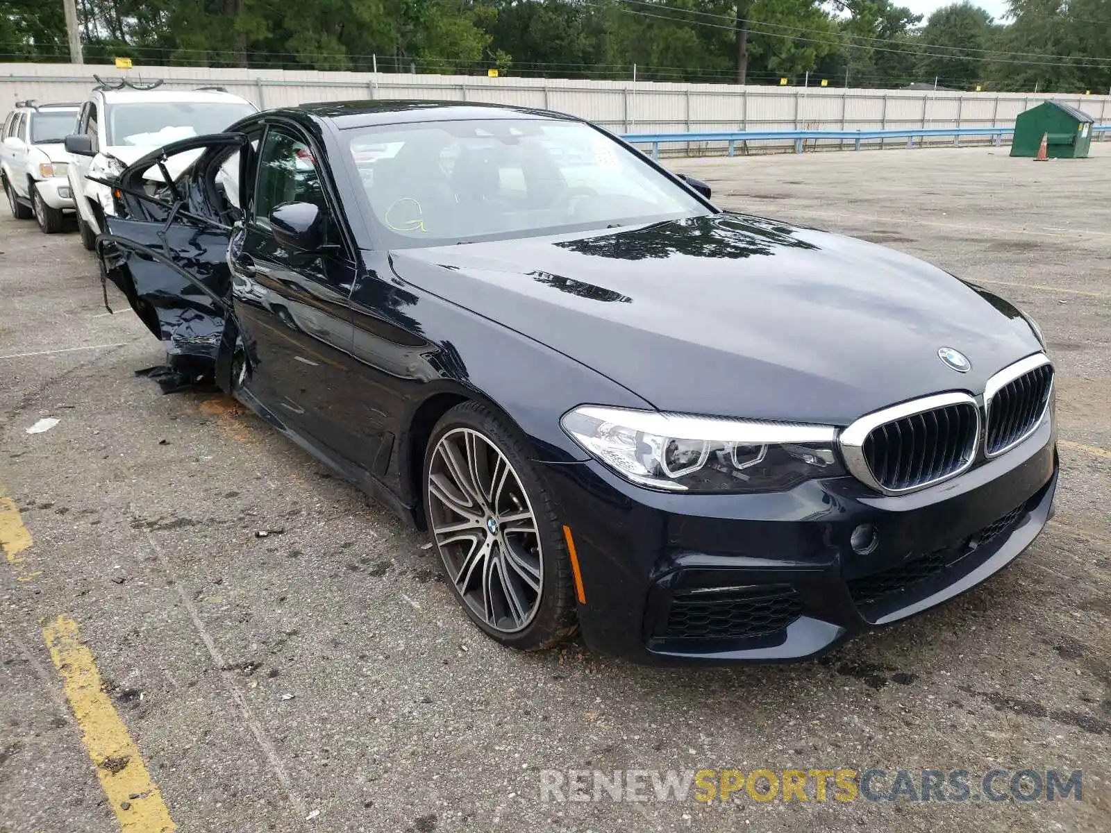 1 Photograph of a damaged car WBAJS1C09LWW67499 BMW 5 SERIES 2020