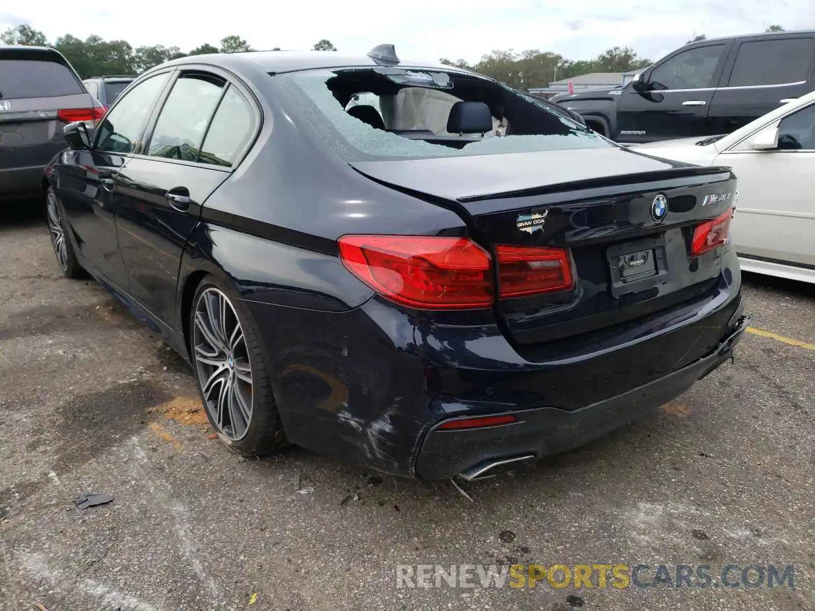 3 Photograph of a damaged car WBAJS1C09LWW67499 BMW 5 SERIES 2020