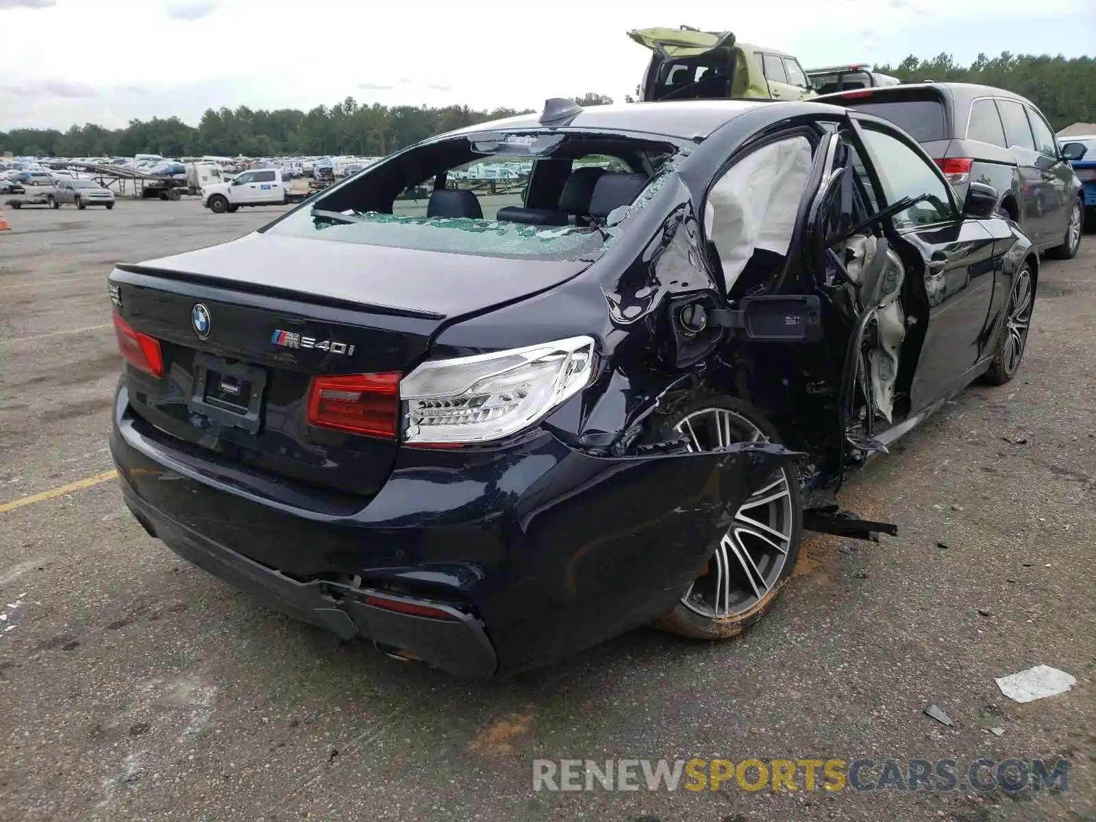 4 Photograph of a damaged car WBAJS1C09LWW67499 BMW 5 SERIES 2020